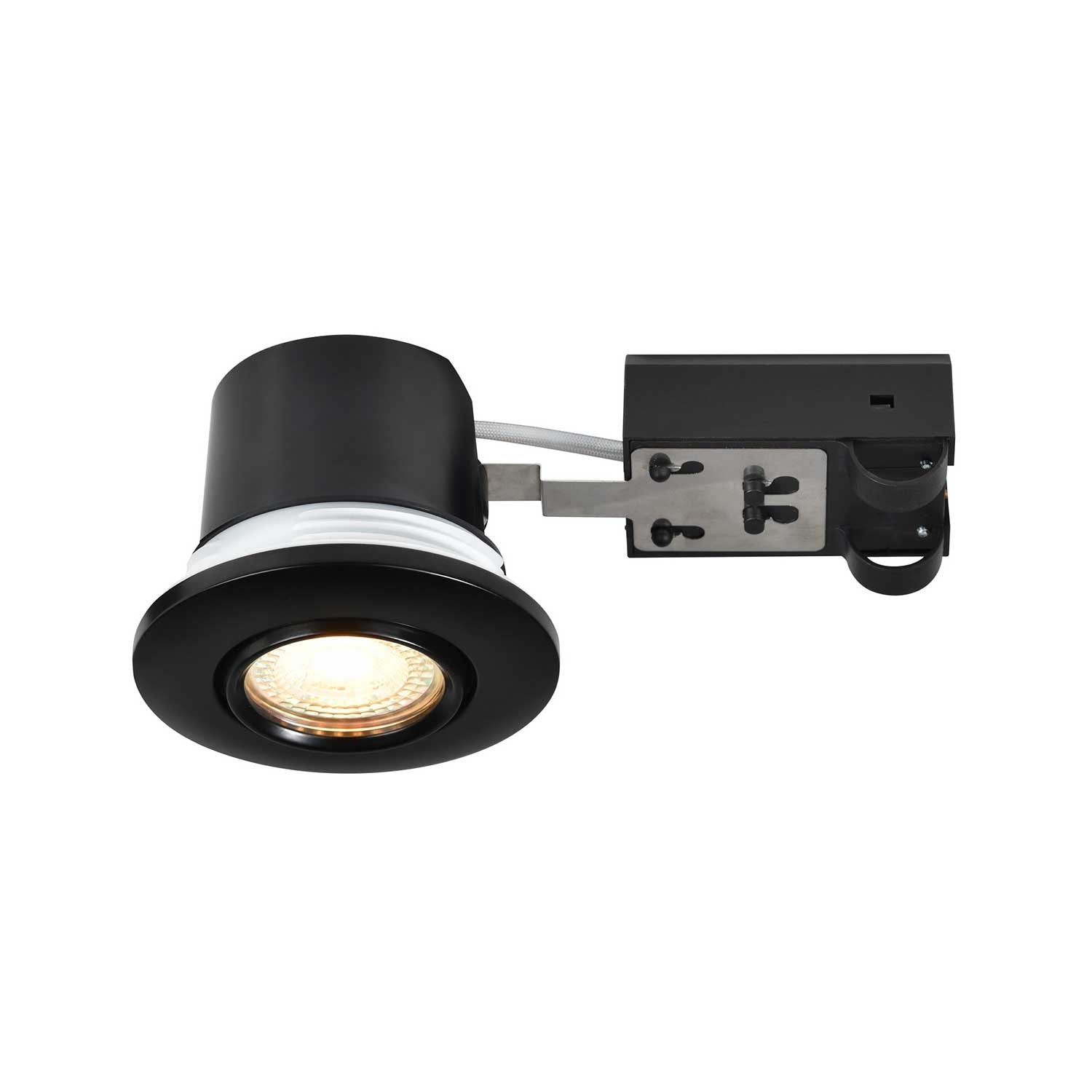 Umberto - Adjustable recessed bathroom spotlight IP44  