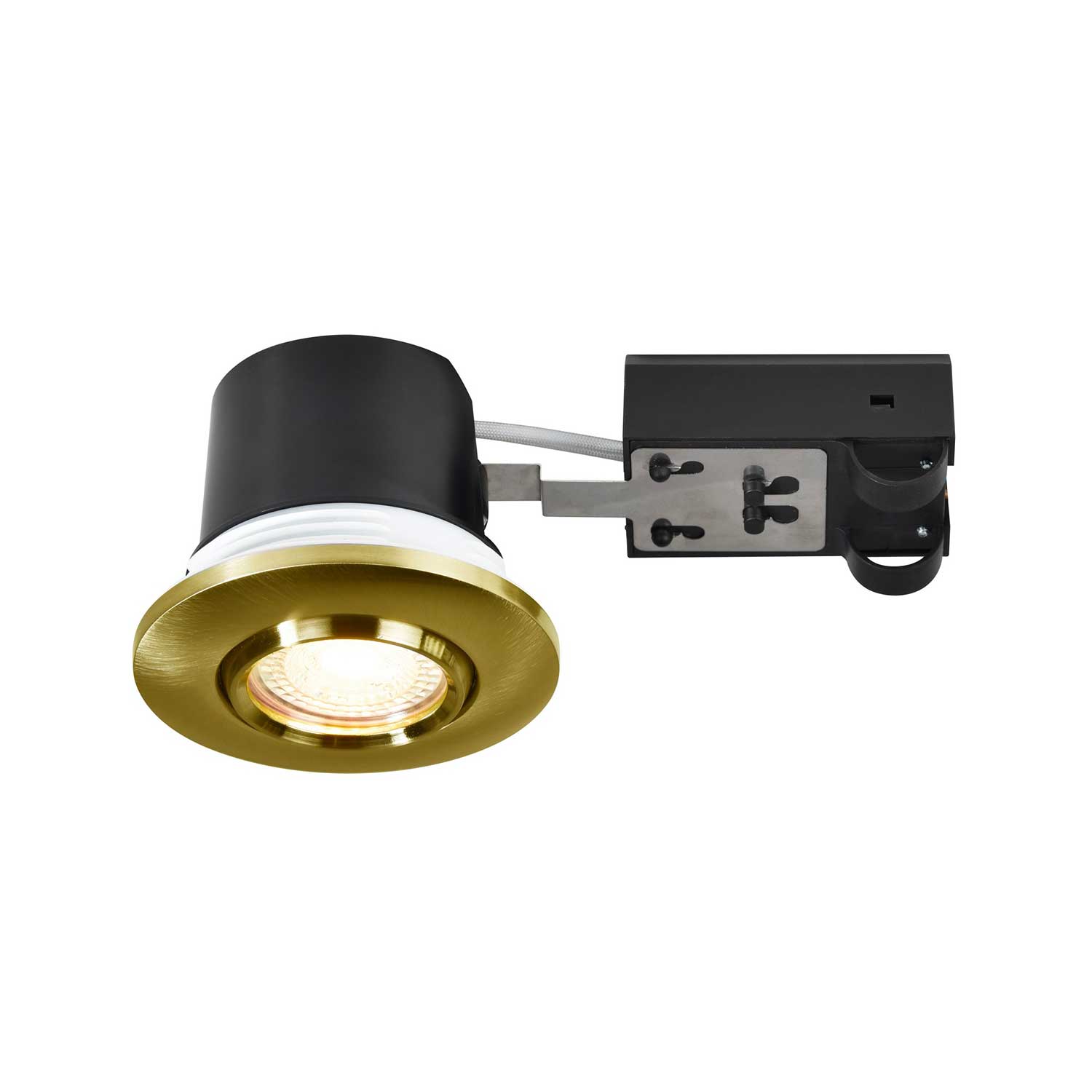 Umberto - Adjustable recessed bathroom spotlight IP44  