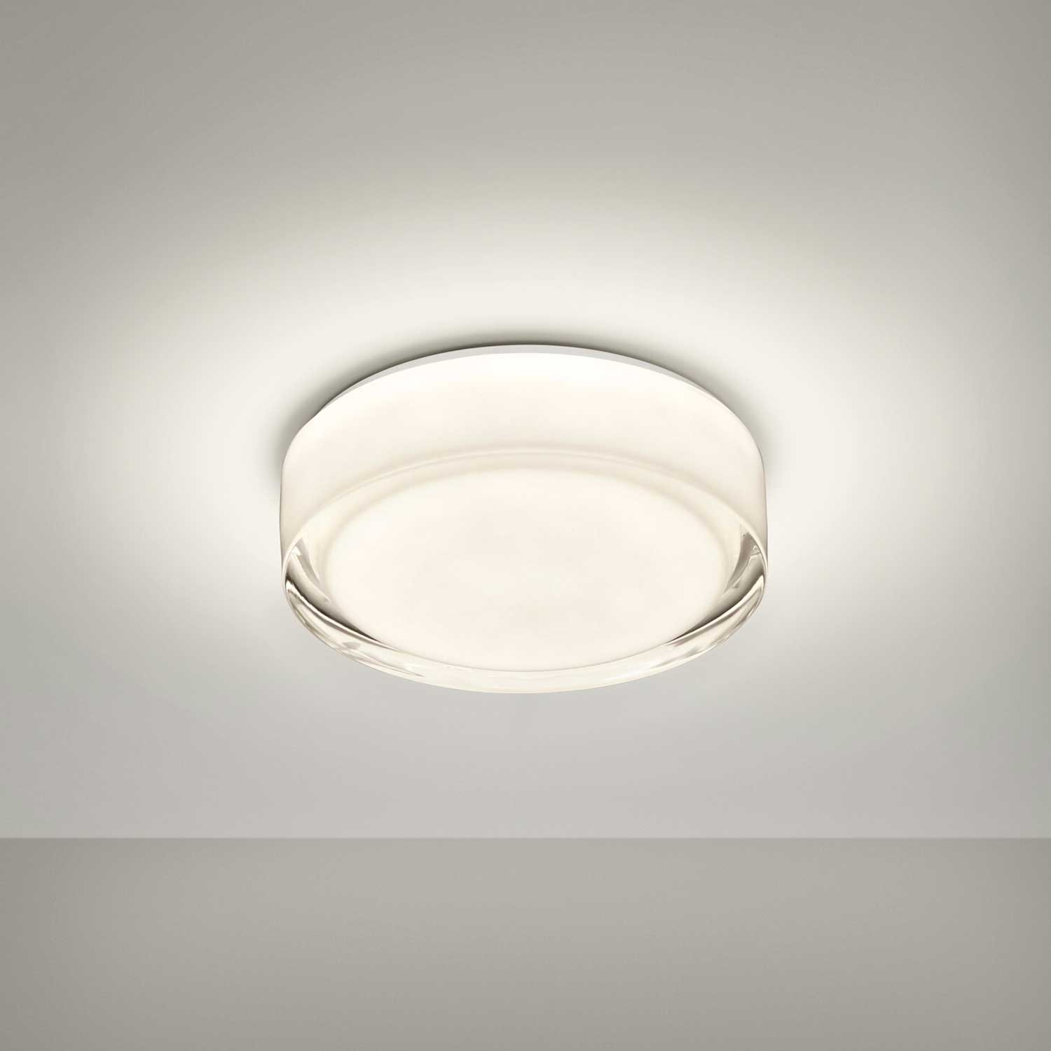 Vetro - Plafonnier salle de bain en verre design moderne