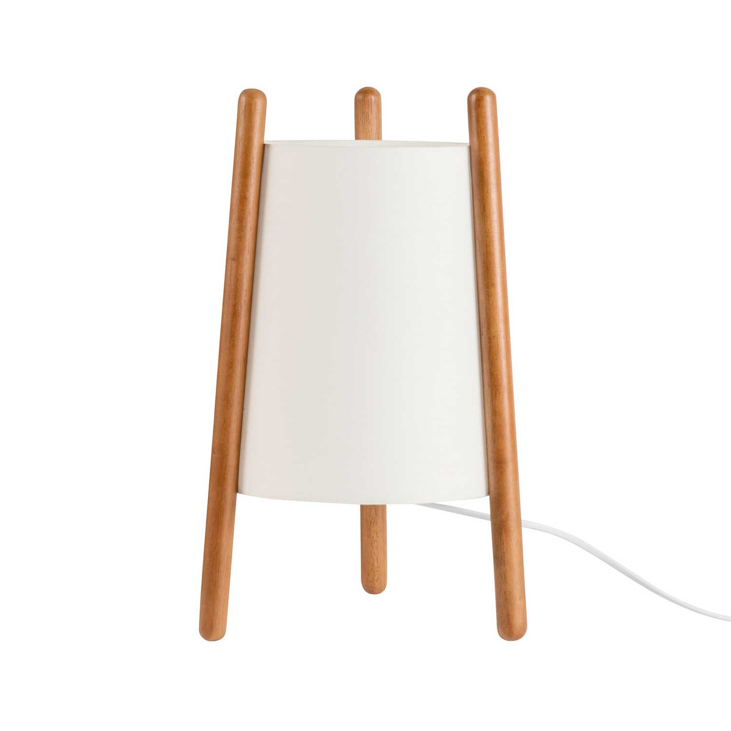 Woody - skandinavische Wohnzimmerlampe aus Holz mit modernem Design