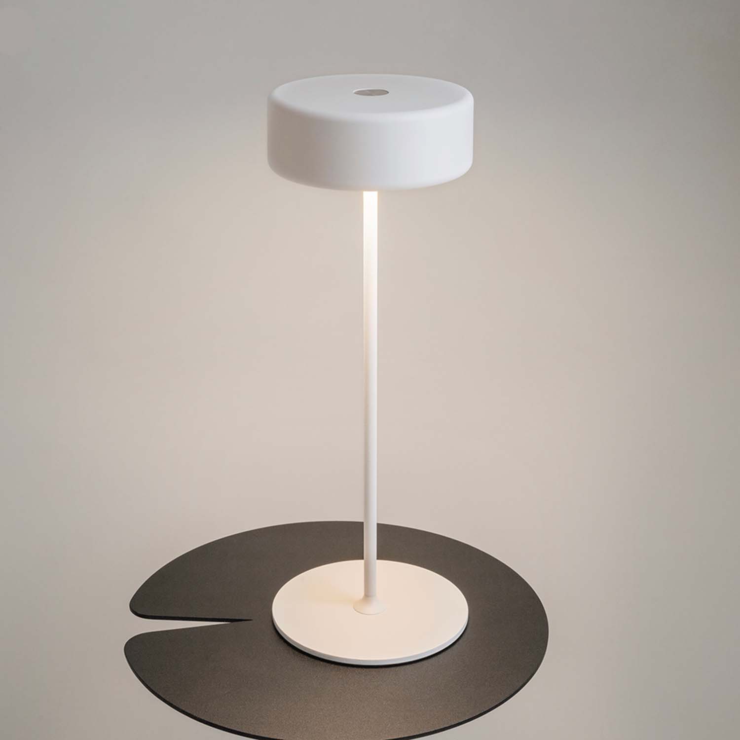 AI - Lampe nomade dimmable en acier et LED intégrée