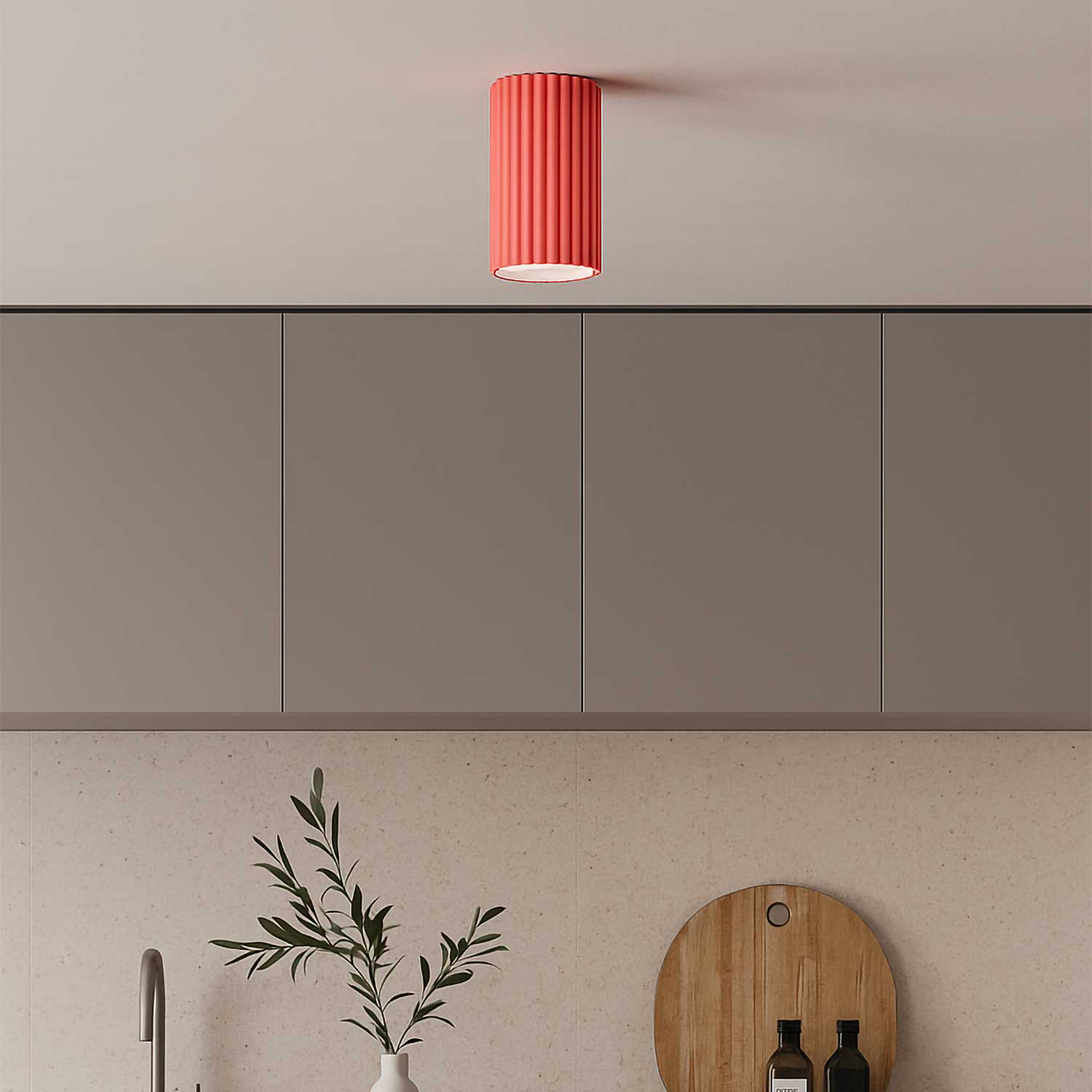 Alga - Plafonnier spot LED pour cuisine contemporaine