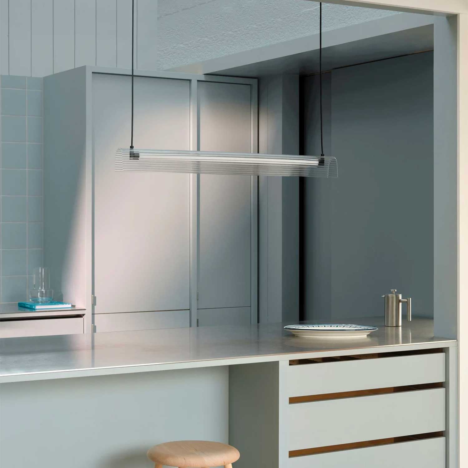 Aliani - Suspension LED en verre design pour cuisine moderne