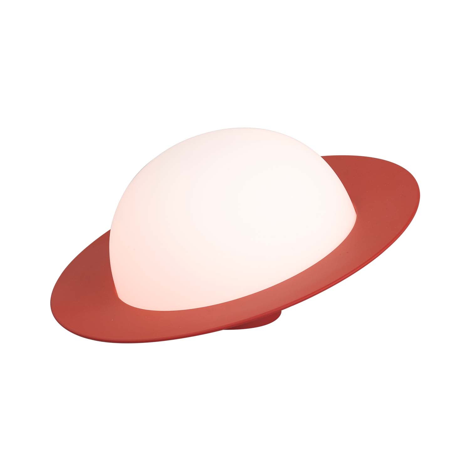 ALLEY – Design und farbenfrohe Tischlampe in Saturnform