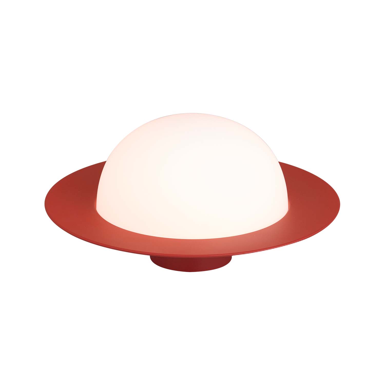 ALLEY - Lampe de chevet forme d'assiette design et coloré