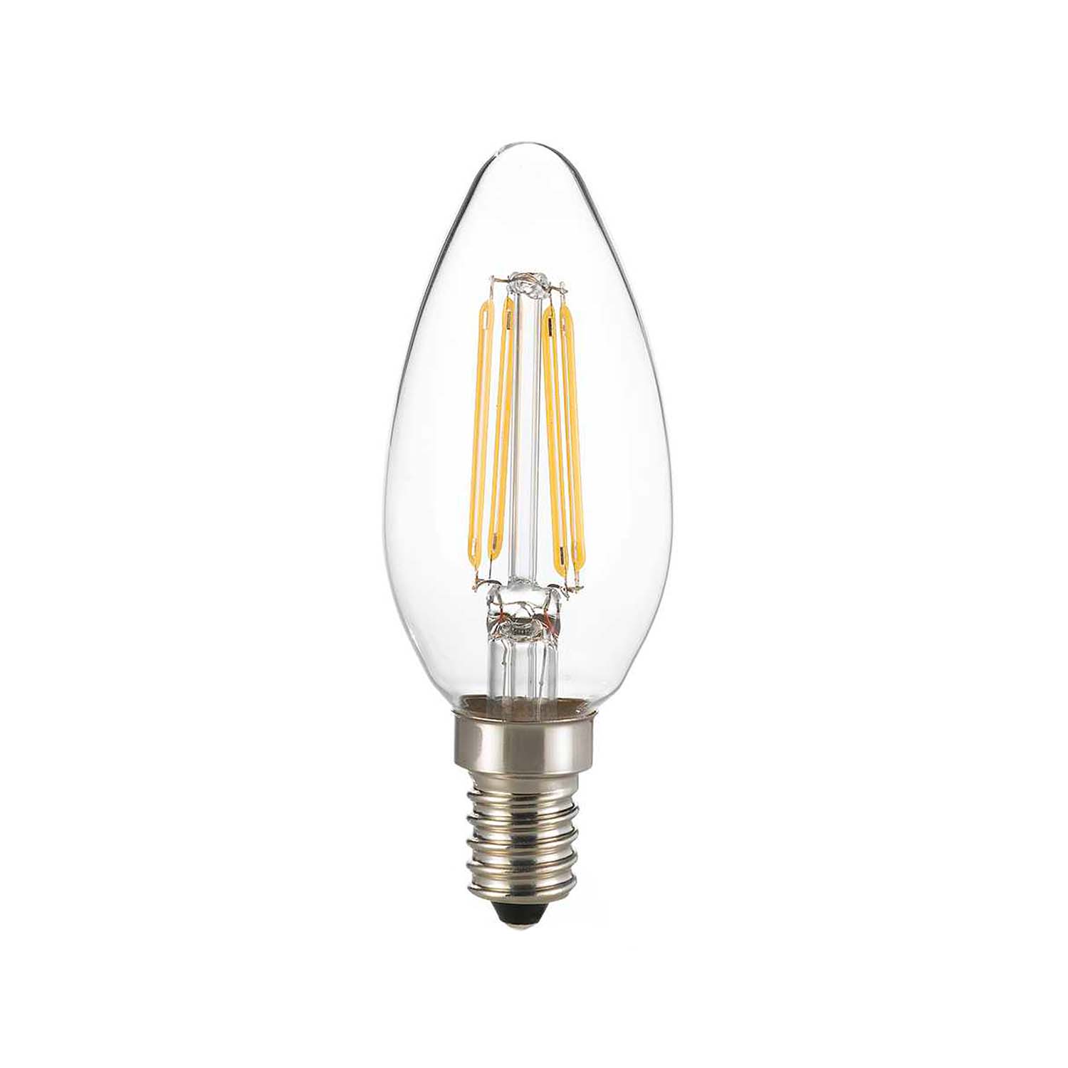 Lot de 10 ampoules E14 LED filament ovale