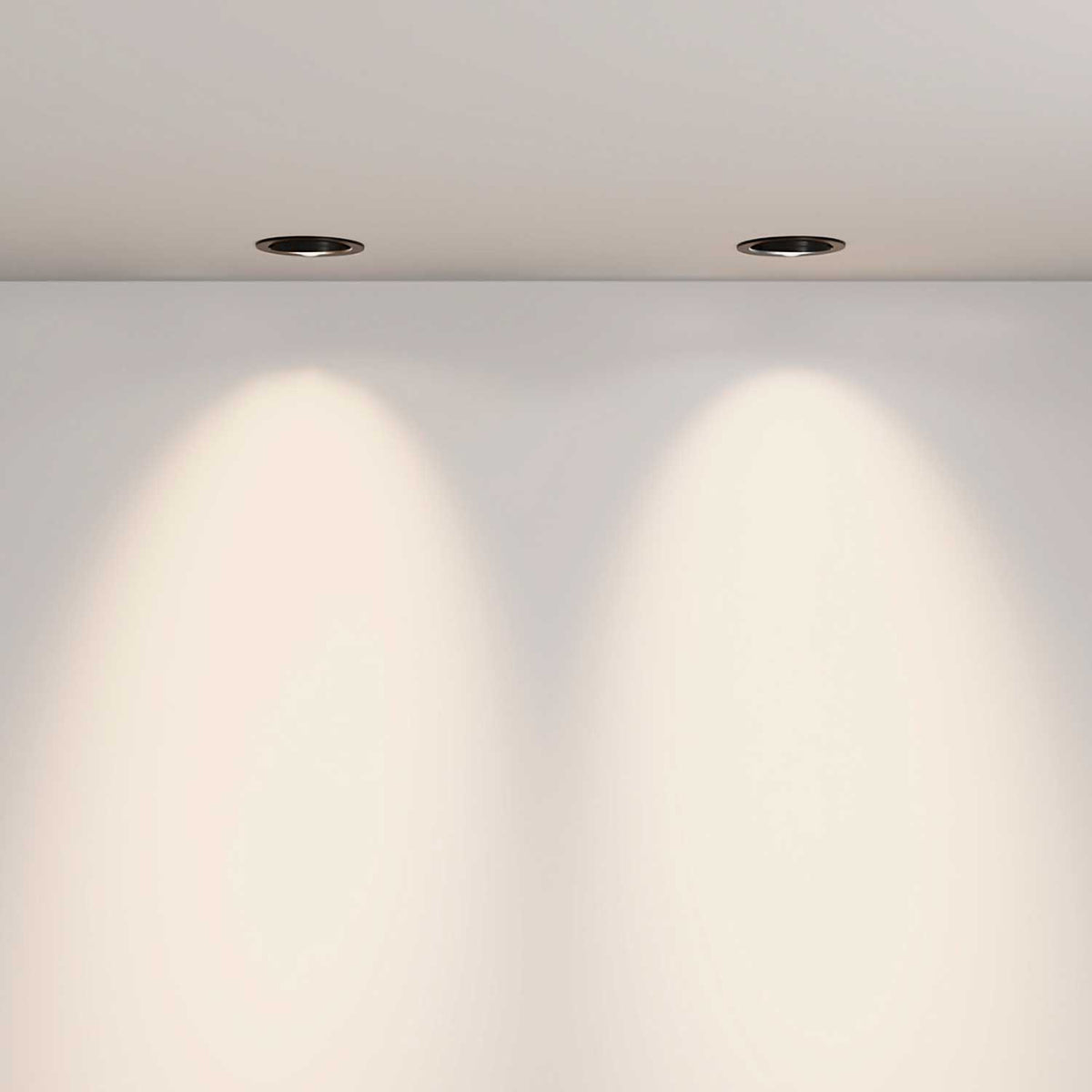 Lens - Spot LED encastré orientable en aluminium