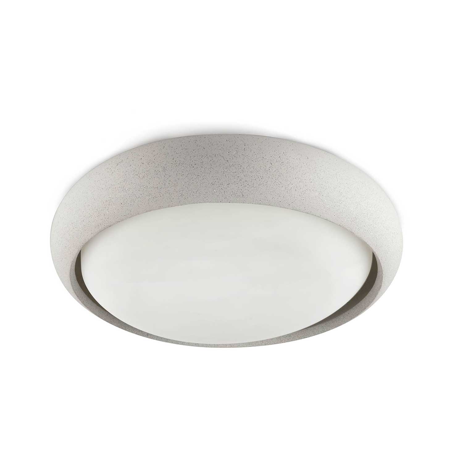 Anga - Plafonnier extérieur en béton pour balcon moderne