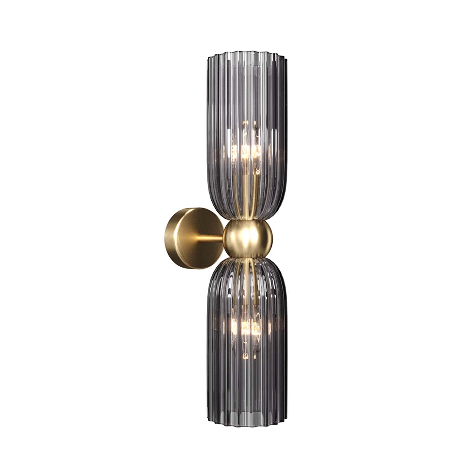 ANTIC - Vintage art deco style glass wall light