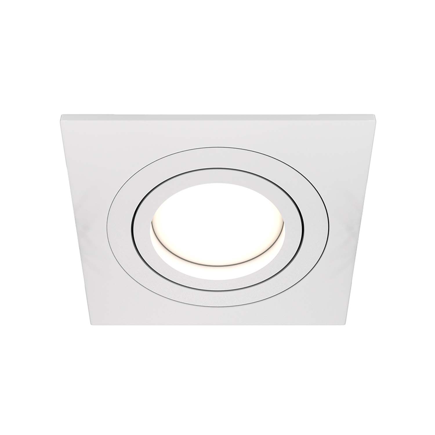 ATOM - Adjustable square recessed spotlight