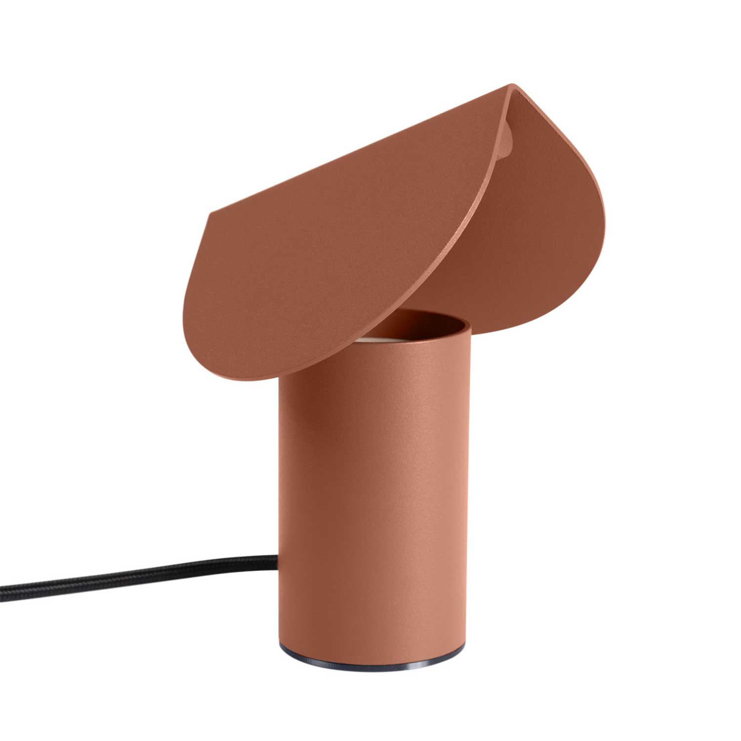 Auva - Lampe à poser LED design en acier coloré style contemporain