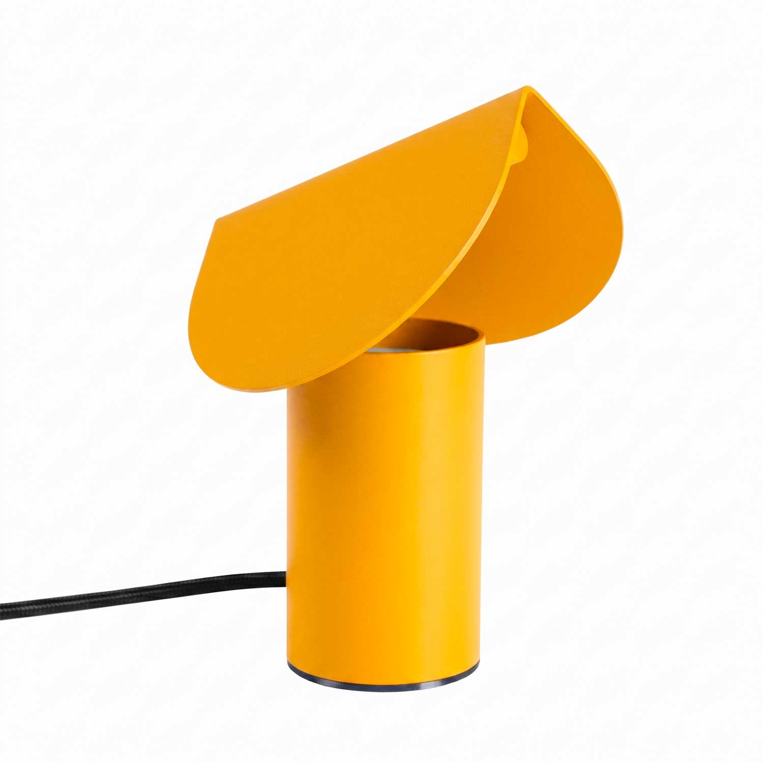 Auva - Lampe à poser LED design en acier coloré style contemporain
