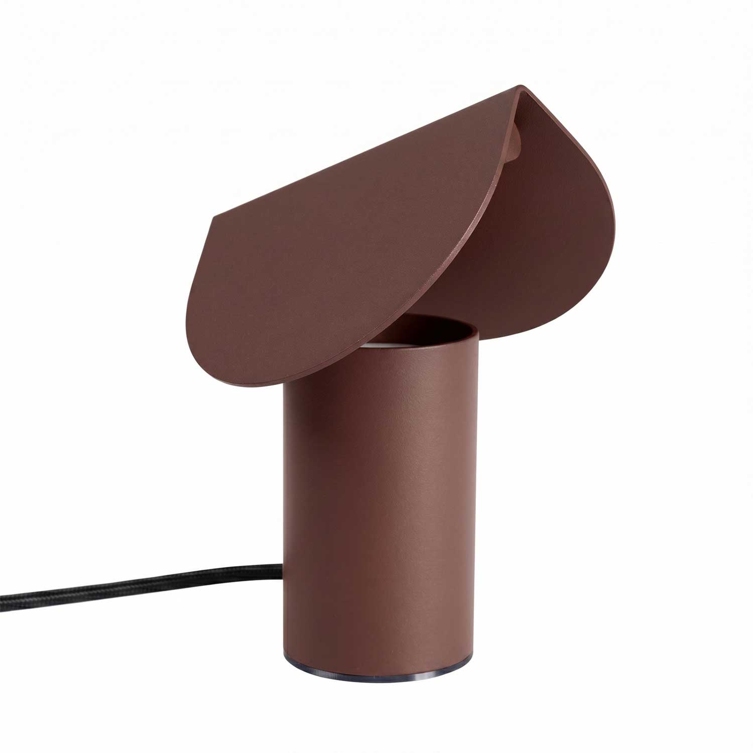 Auva - Lampe à poser LED design en acier coloré style contemporain