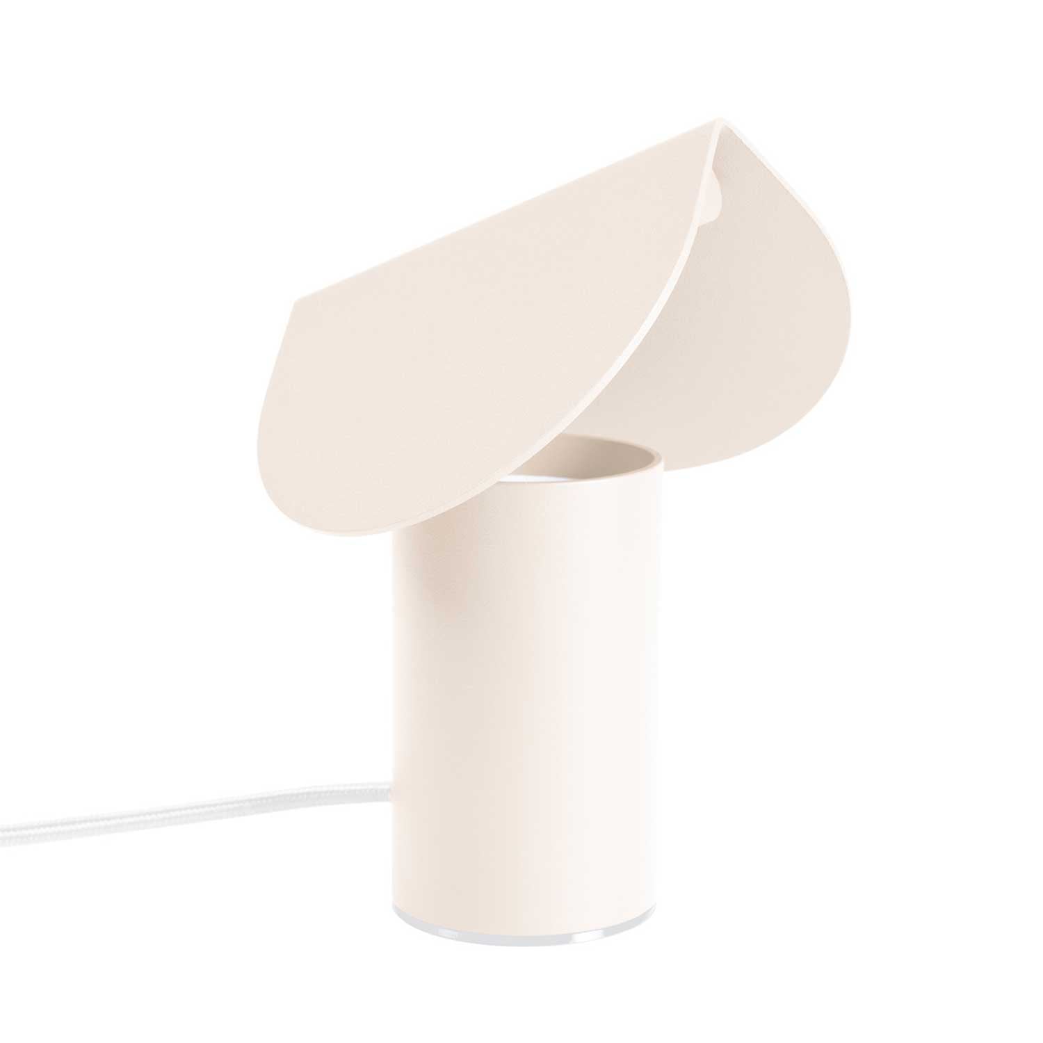 Auva - Lampe à poser LED design en acier coloré style contemporain