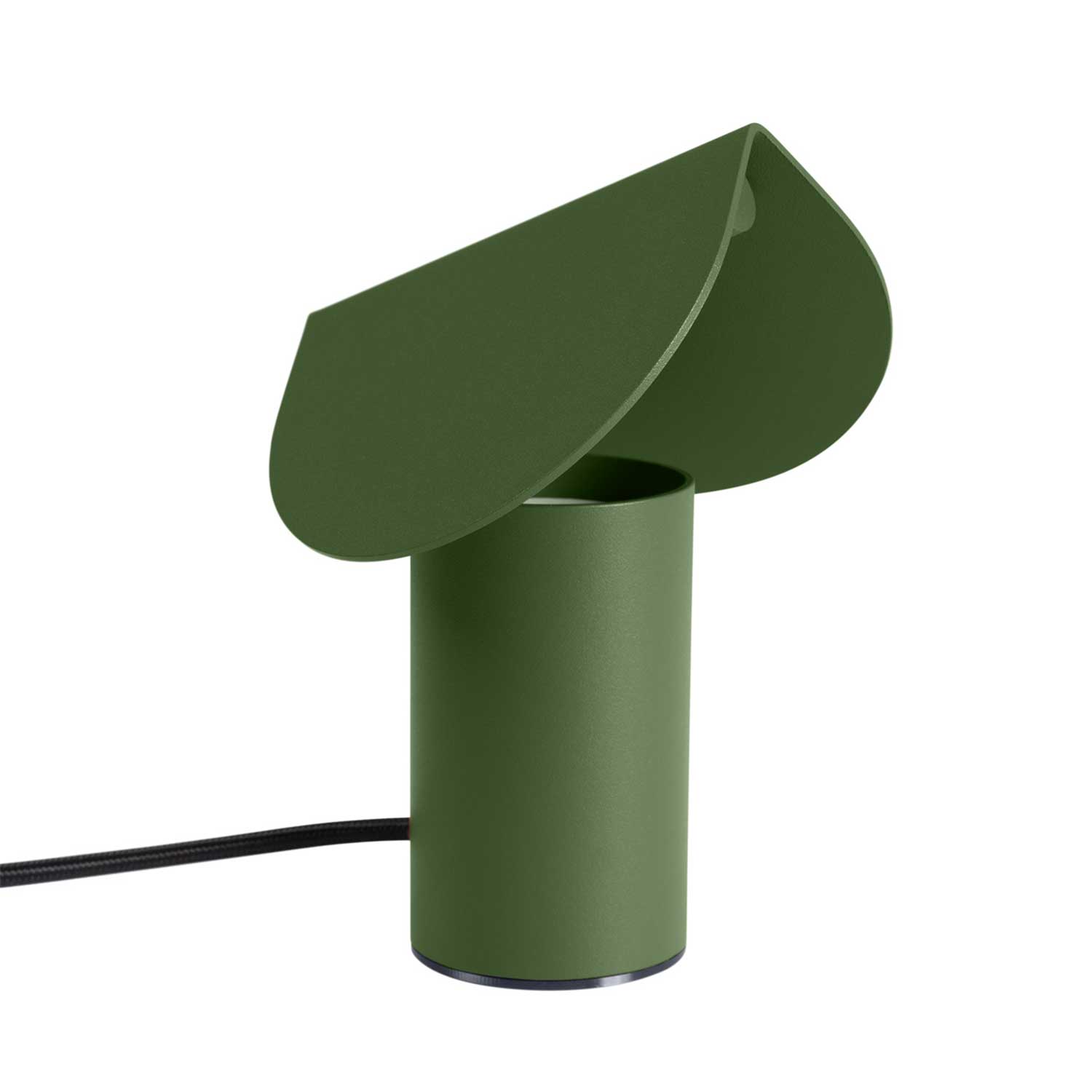 Auva - Lampe à poser LED design en acier coloré style contemporain