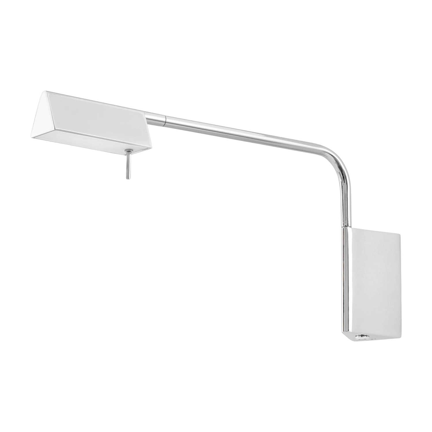 Academy - Aplique de pared led 3000K cromado para oficina
