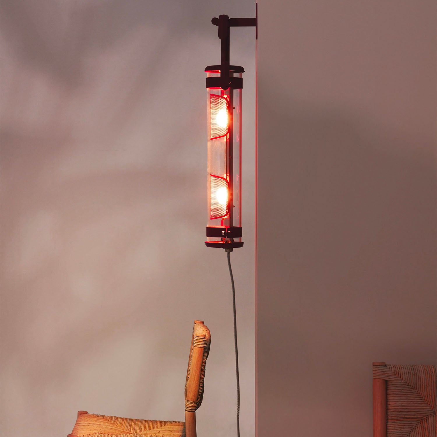 BENDZ - Industrial and contemporary waterproof steel wall light