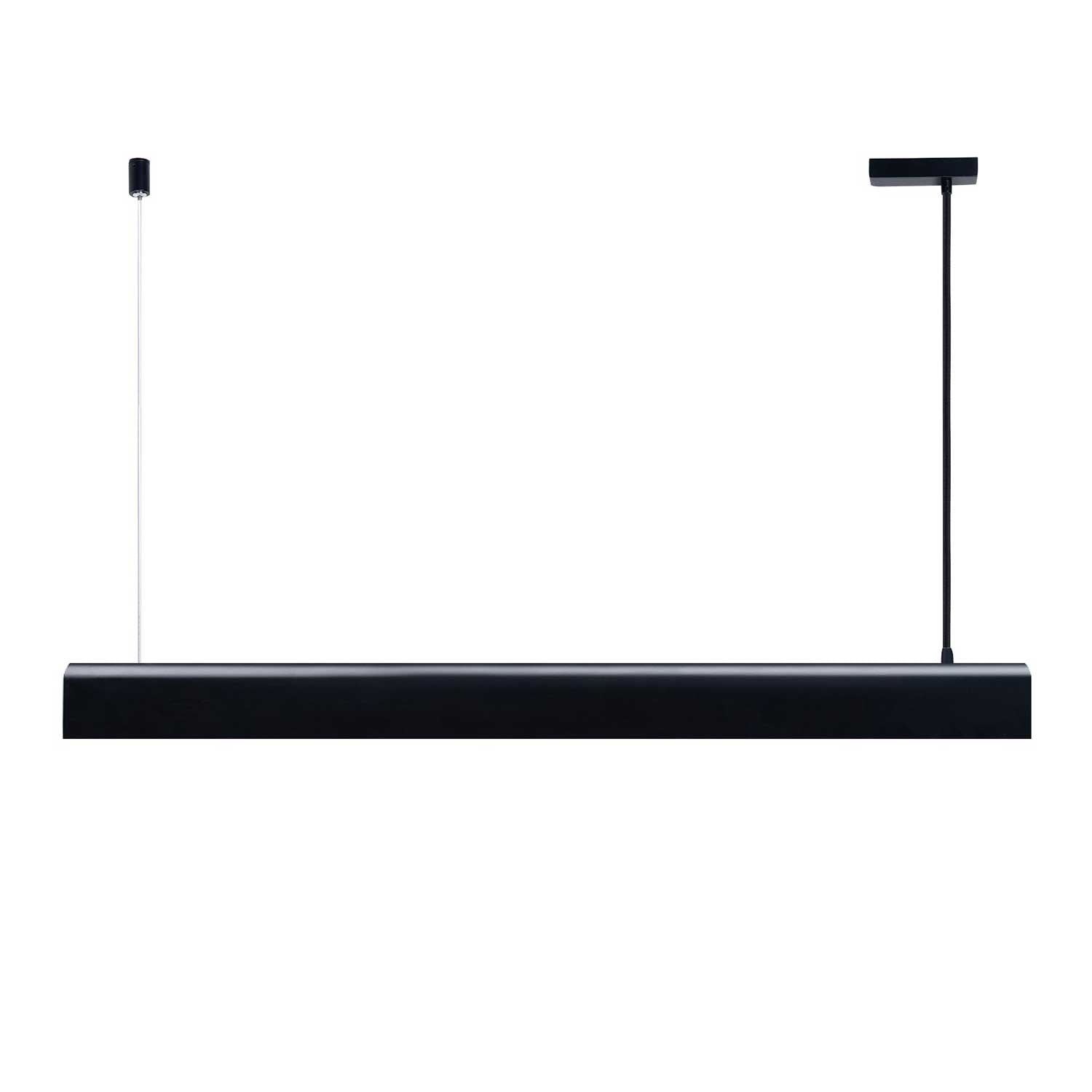 Beau - Suspension LED noire pour bureau contemporain