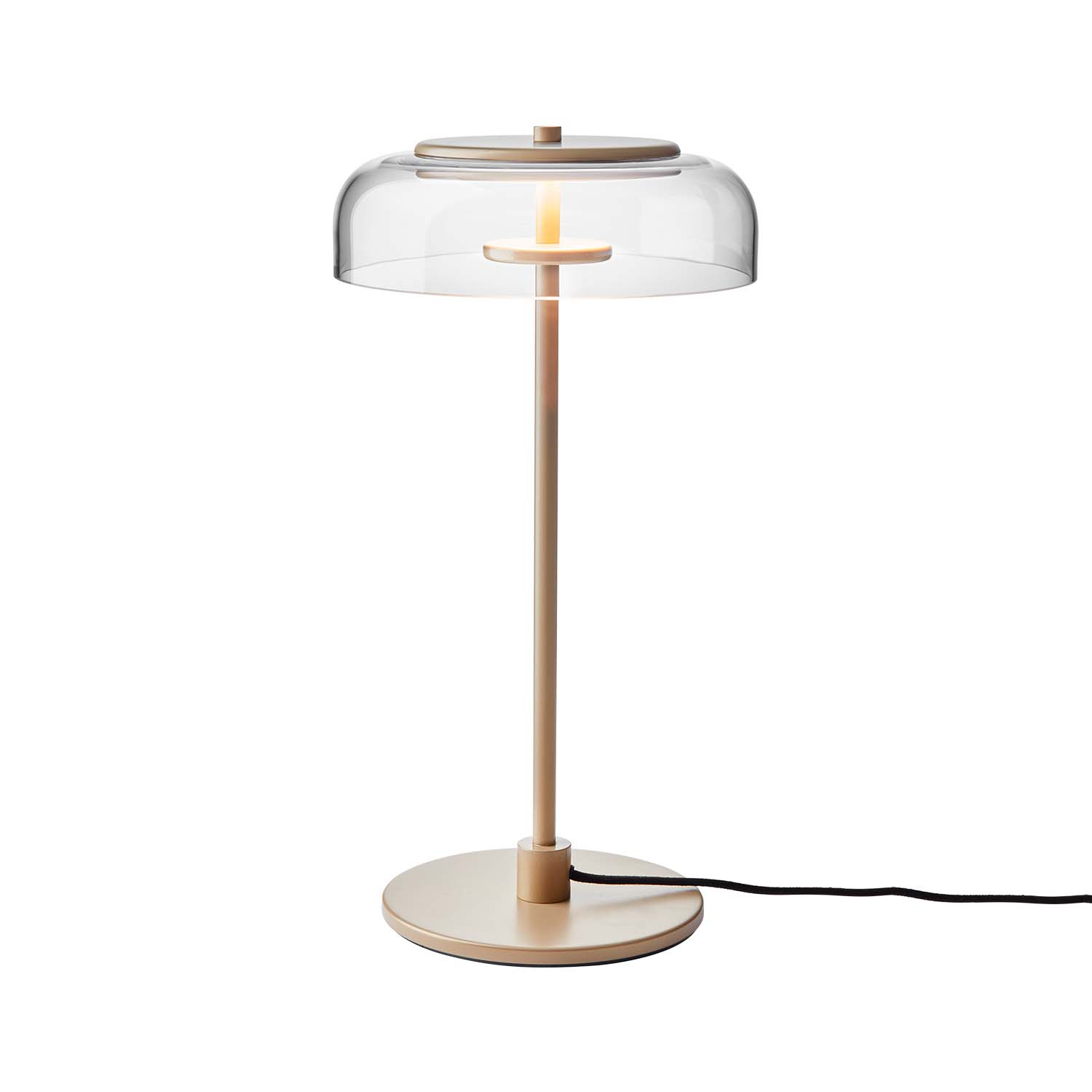 BLOSSI – Luxuriöse Schreibtischlampe aus elegantem Designerglas