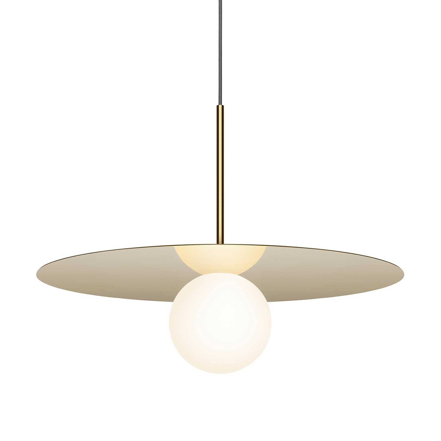 Bola Disc - Hängeleuchte mit integrierter dimmbarer LED-Scheibe