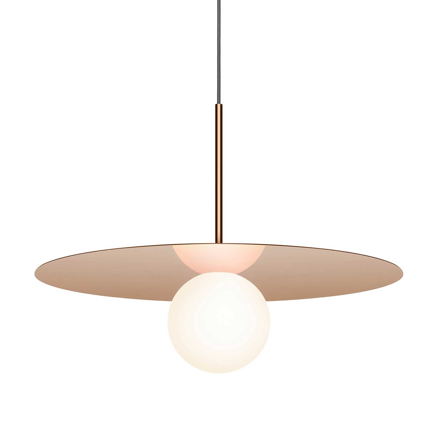 Bola Disc - Hängeleuchte mit integrierter dimmbarer LED-Scheibe