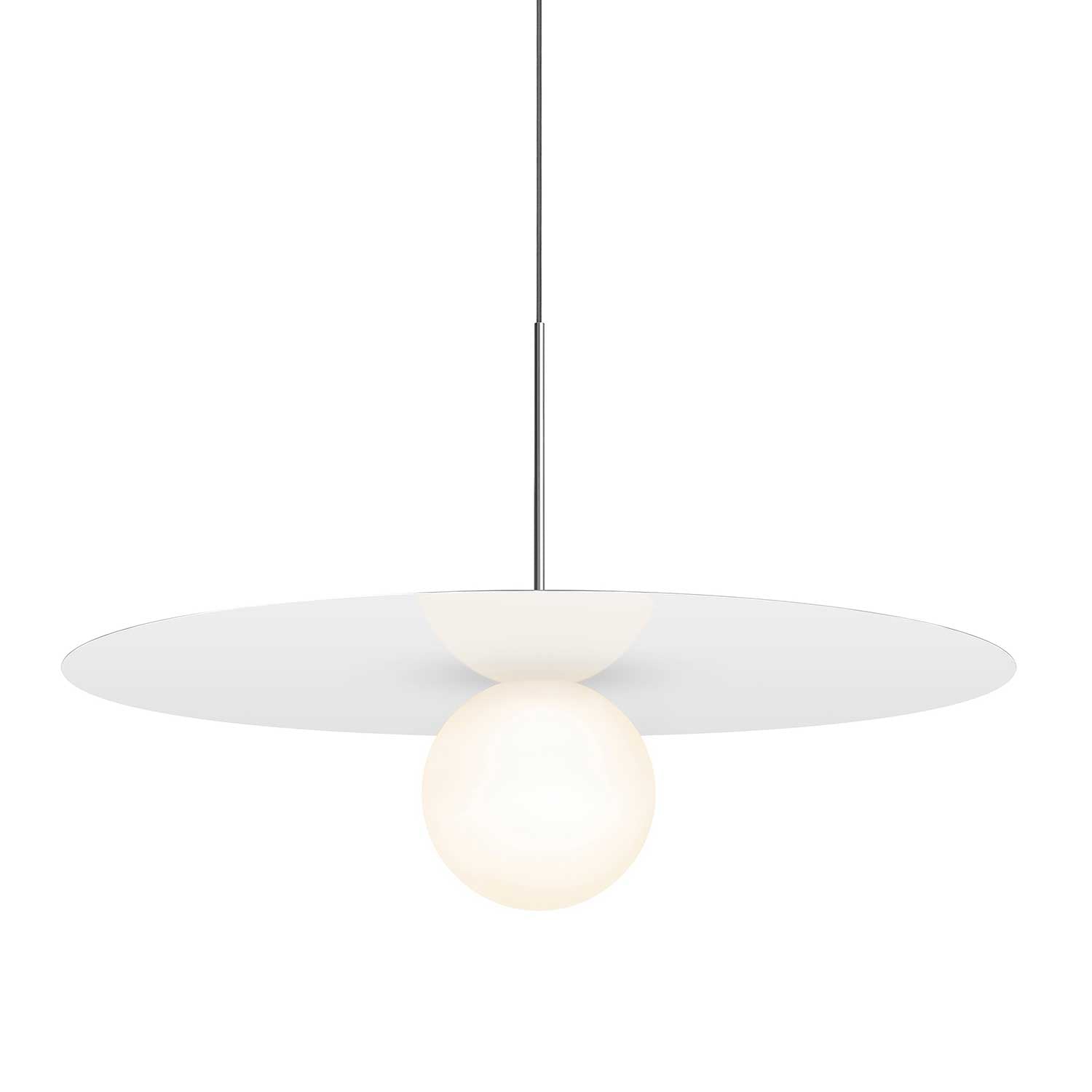 Bola Disc - Hängeleuchte mit integrierter dimmbarer LED-Scheibe