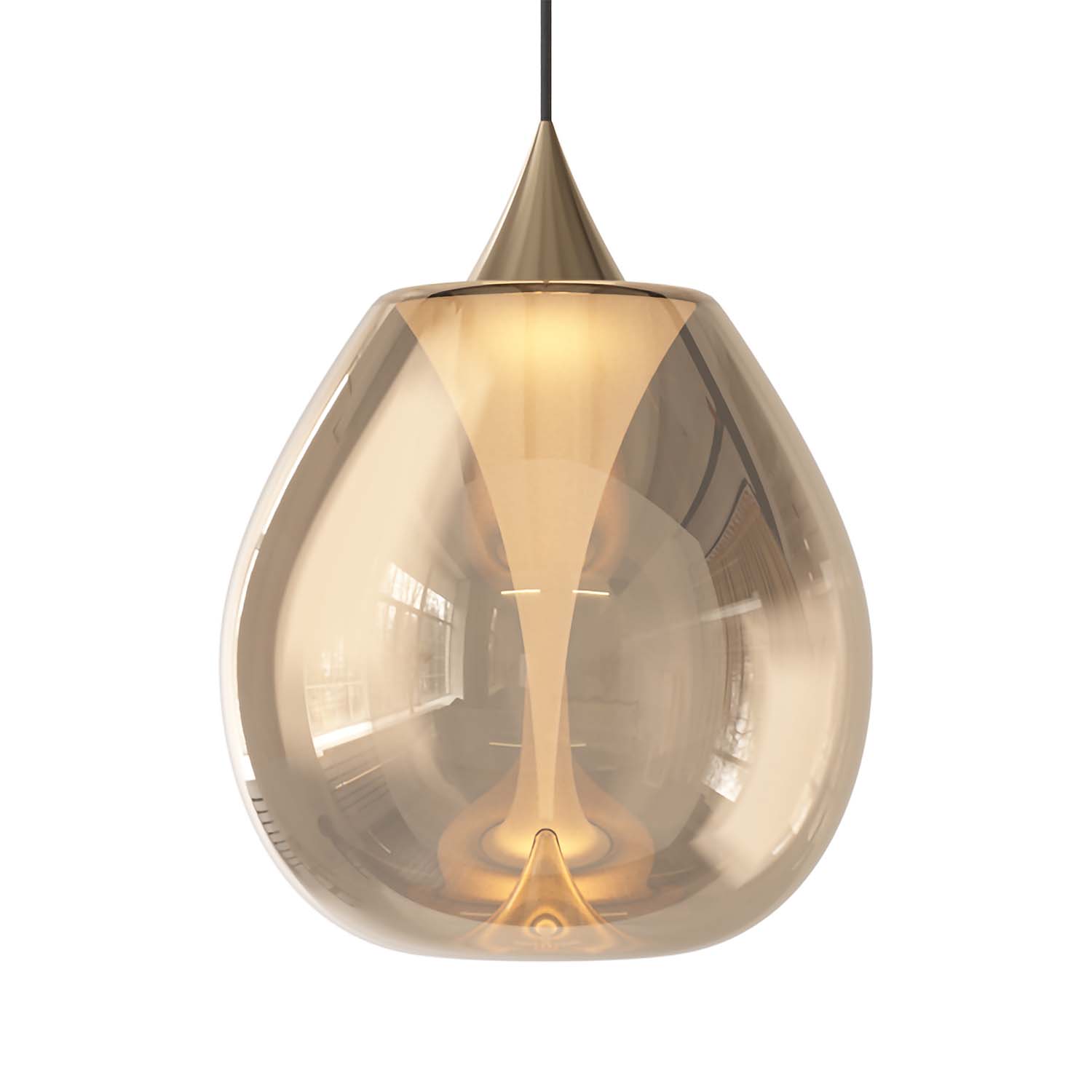 BOND - Luxurious glass pendant light for designer interiors