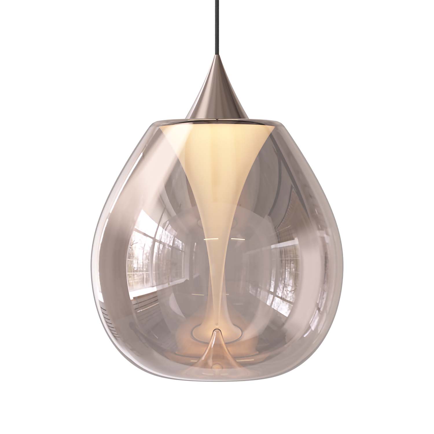 BOND - Luxurious glass pendant light for designer interiors