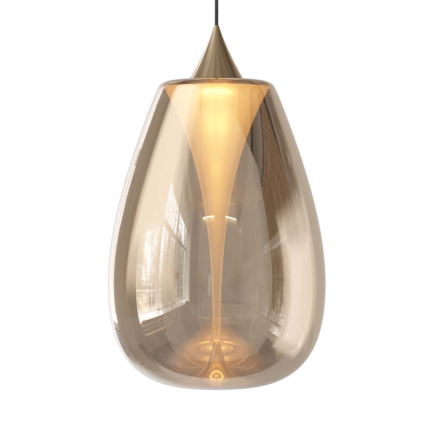 BOND - Luxurious glass pendant light for designer interiors