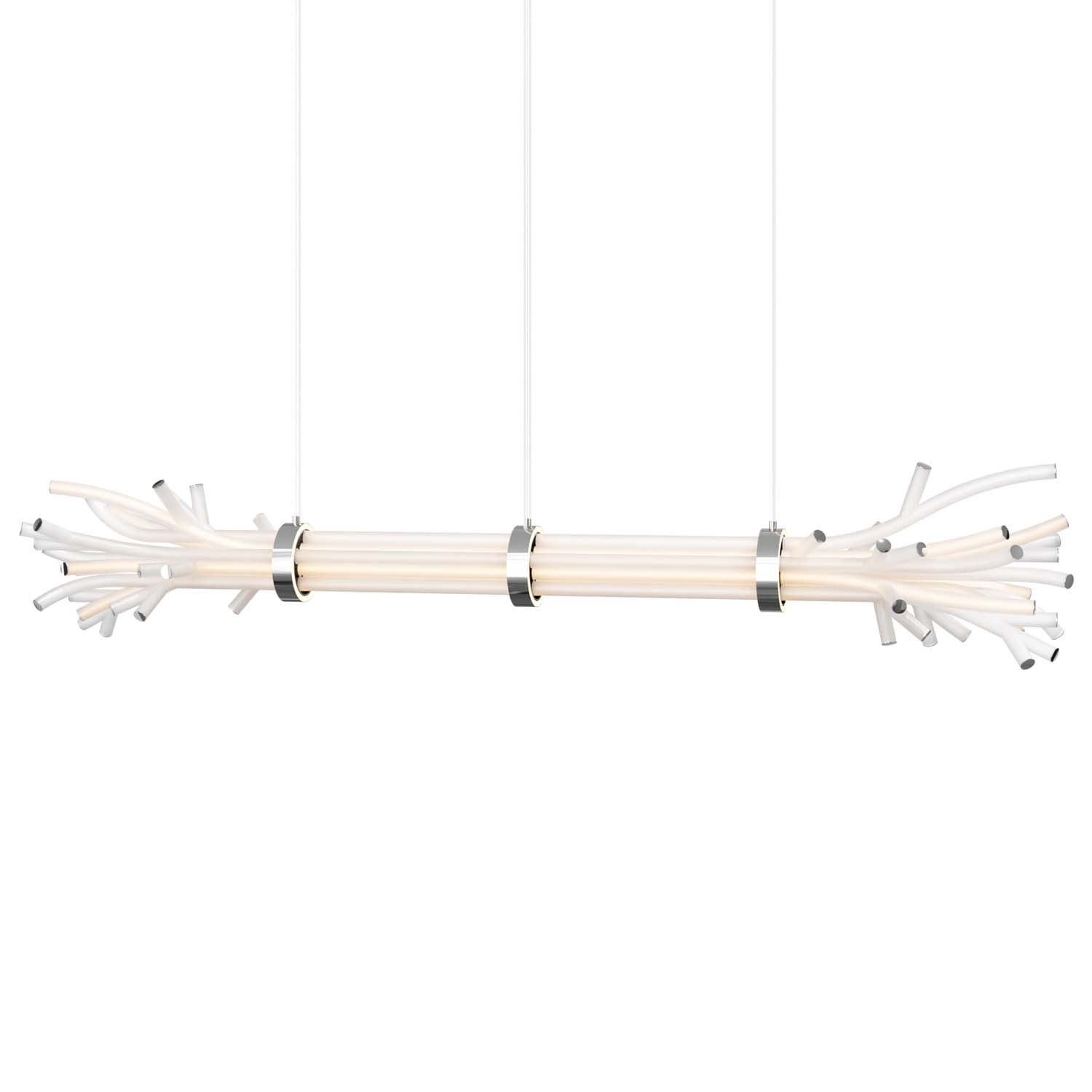 BRANCHY - Luxurious crystal wood bundle suspension