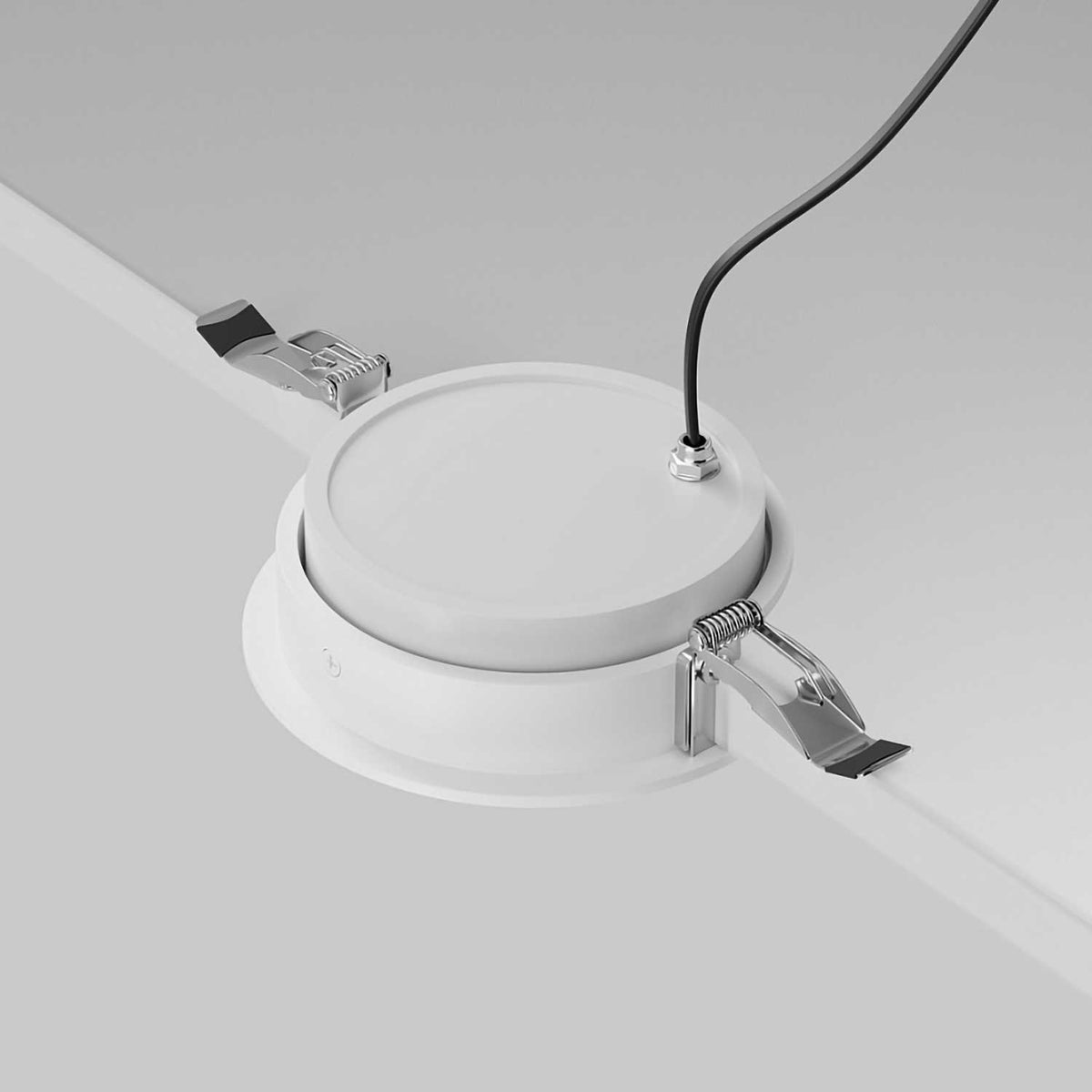 Lens - Spot LED encastré orientable en aluminium