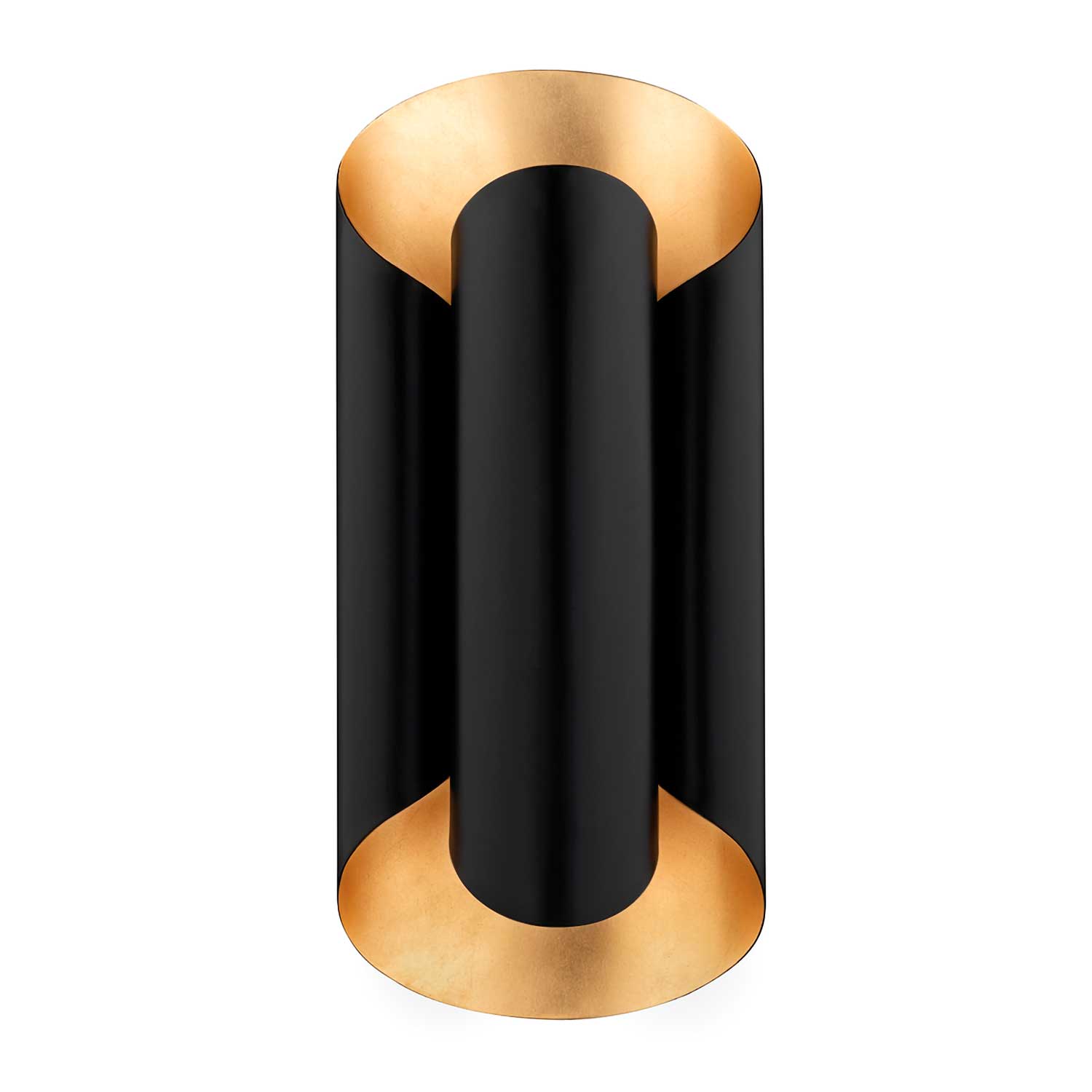 Banks - Modern black or white and gold wall light