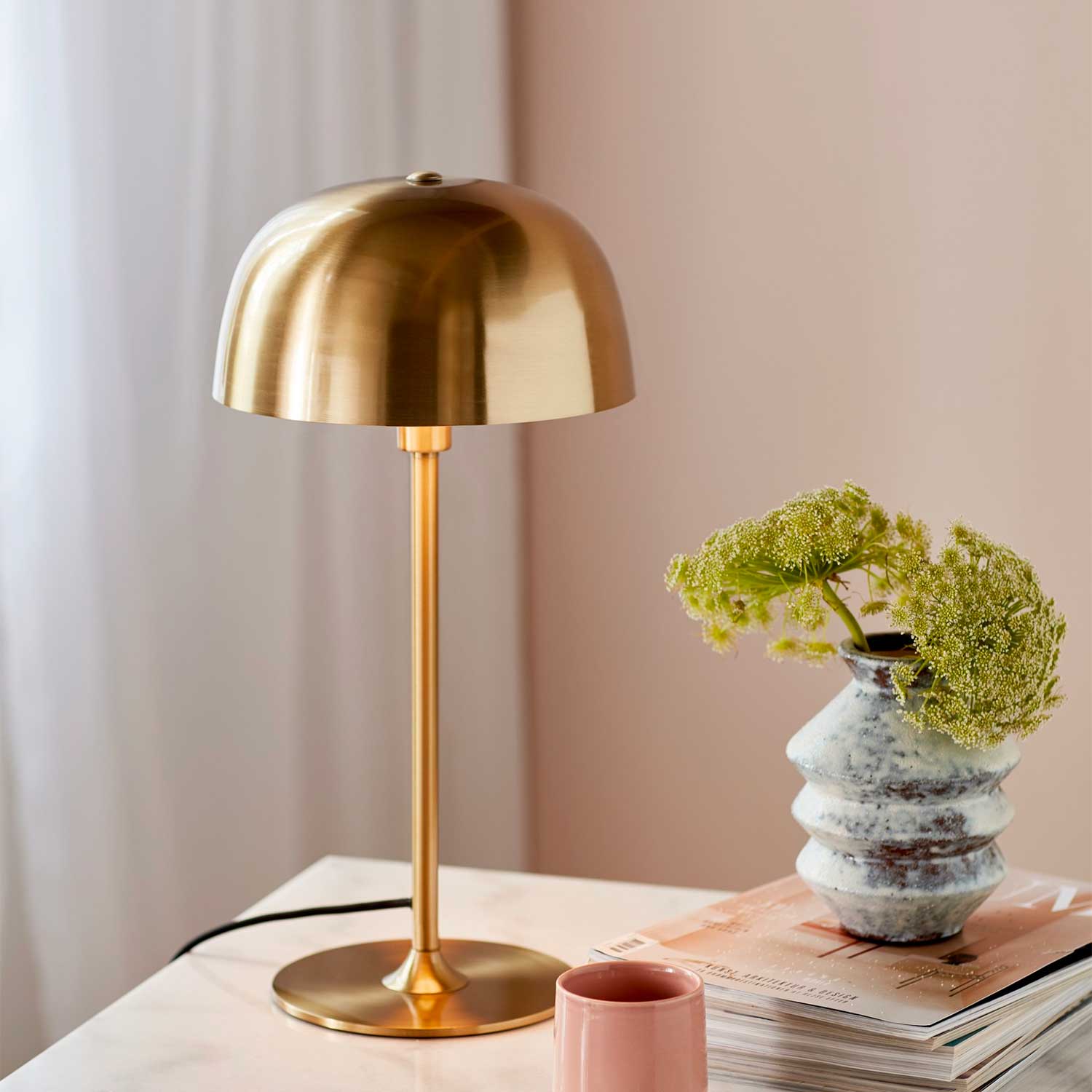 Cera - Lampe de table en métal pour salle à manger moderne