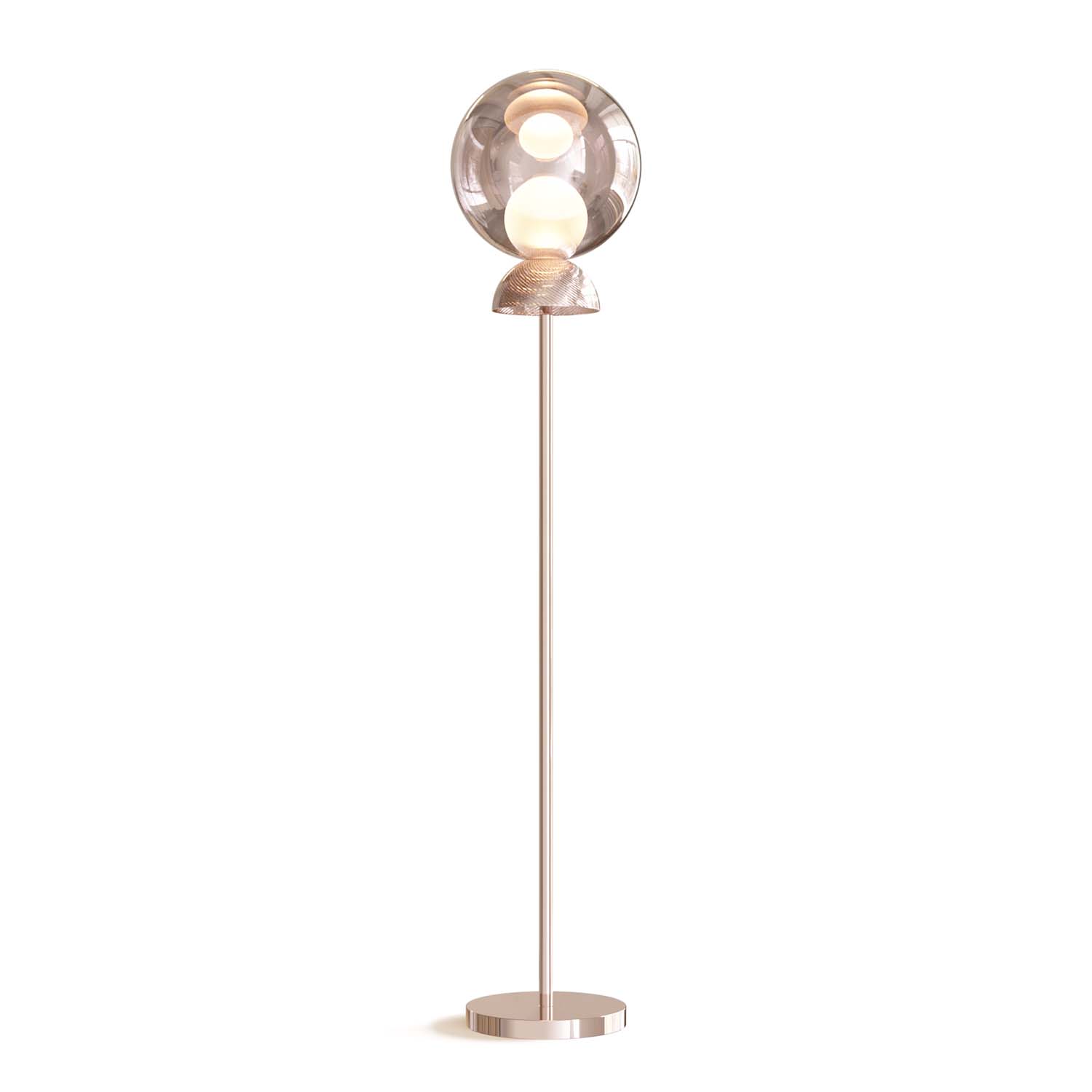 CHARM - Lampadaire sur pied luxueux en verre moderne