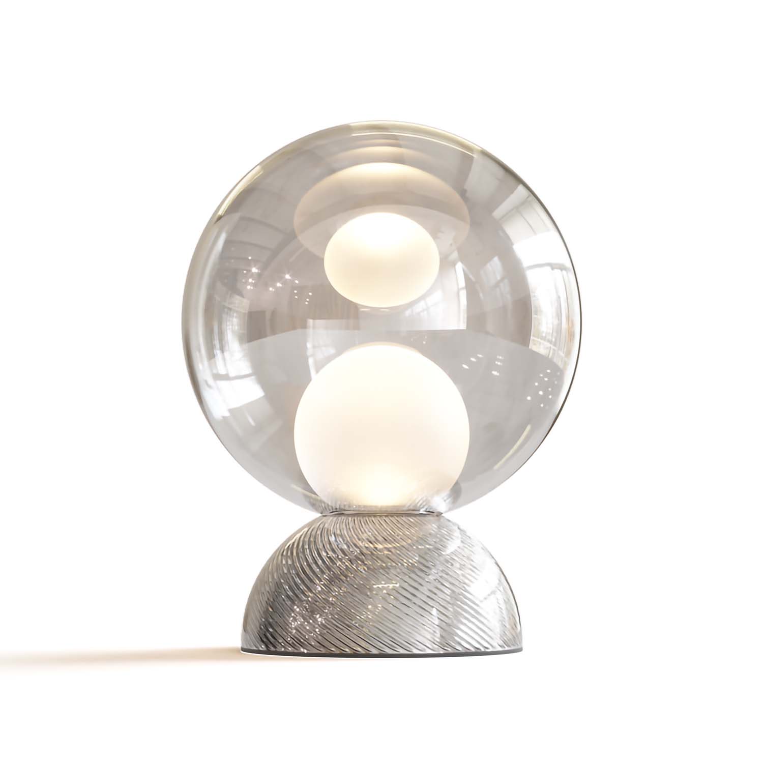 CHARM - Lampe à poser luxueuse en verre sablé design