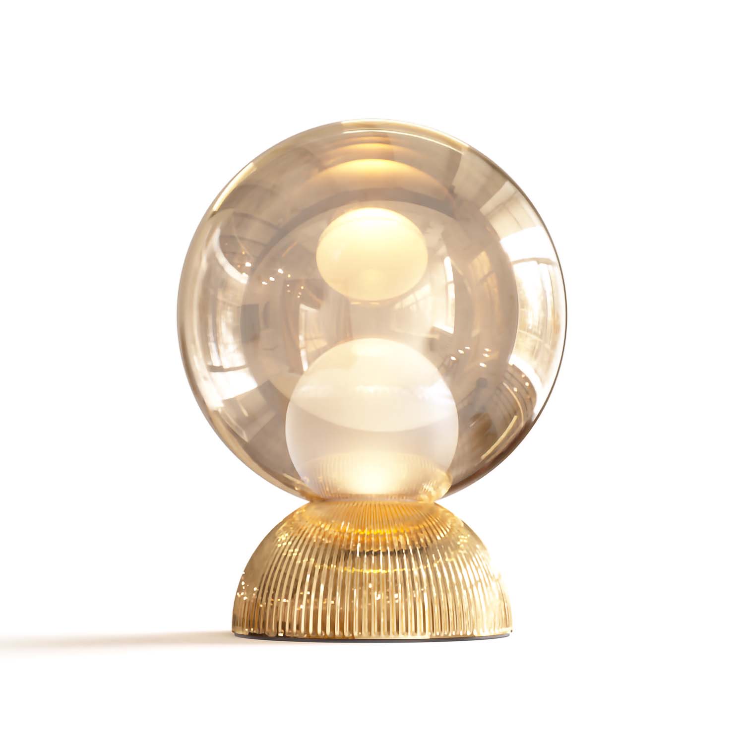 CHARM - Lampe à poser luxueuse en verre sablé design