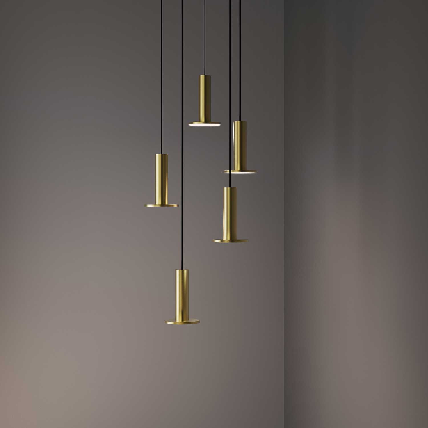 Cielo Plus - Hängeleuchte mit integrierter LED im minimalistischen Design für die Küche