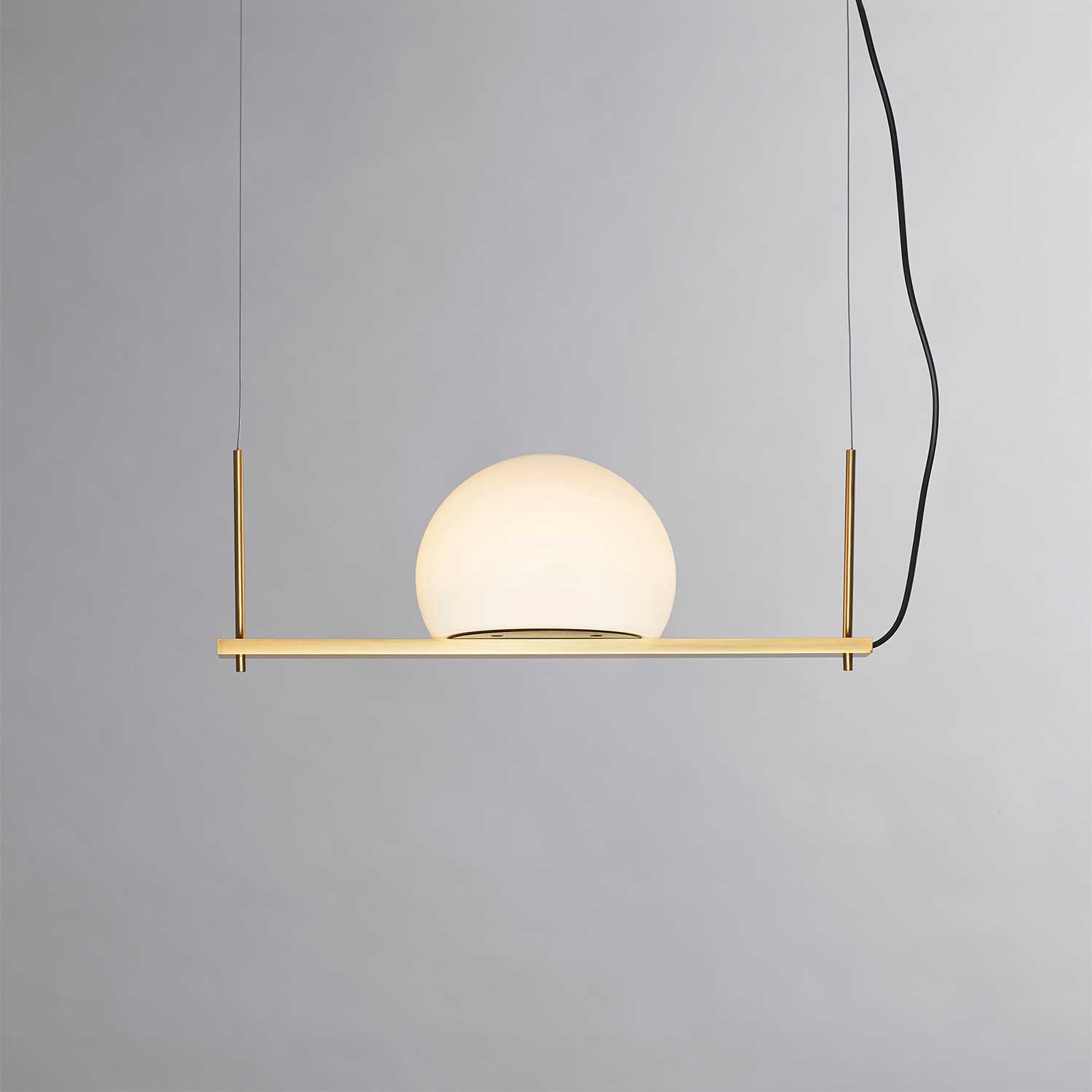 Circ - Suspension boule en verre pour salle à manger design
