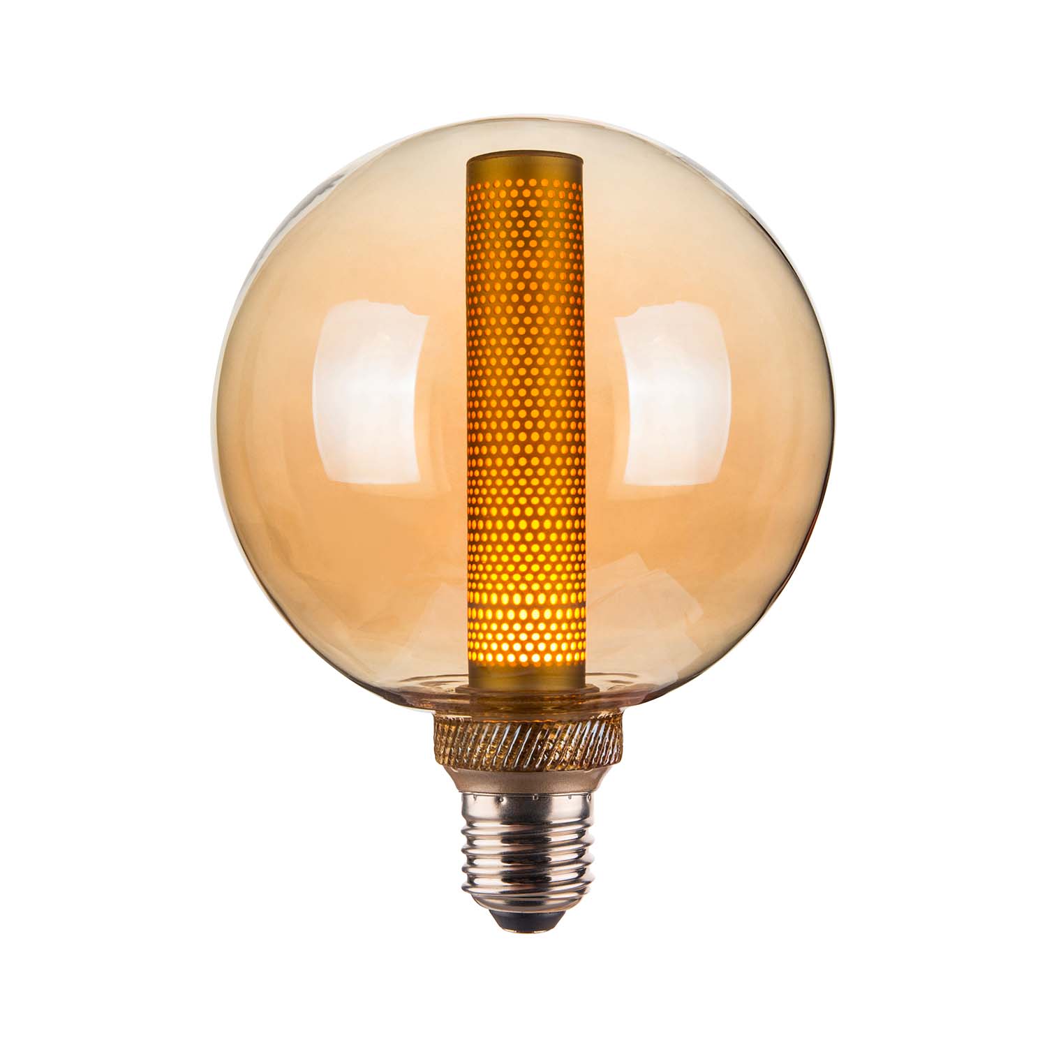 Kern: E27-LED-Glühbirne mit perforiertem Rohr