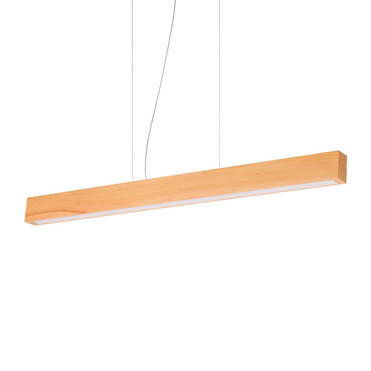 CRAFT - Suspension en bois linéaire LED intégrée