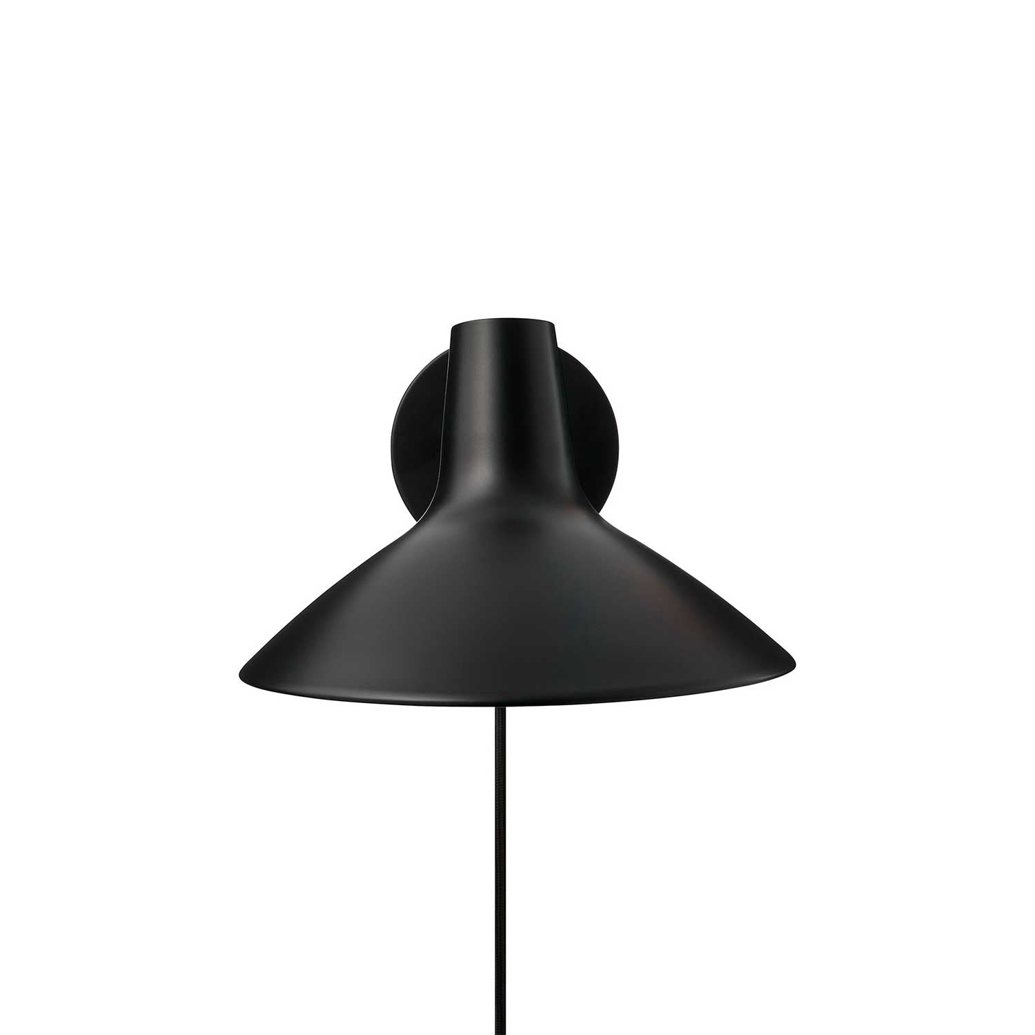 Darci - Applique murale noire pour chambre design retro