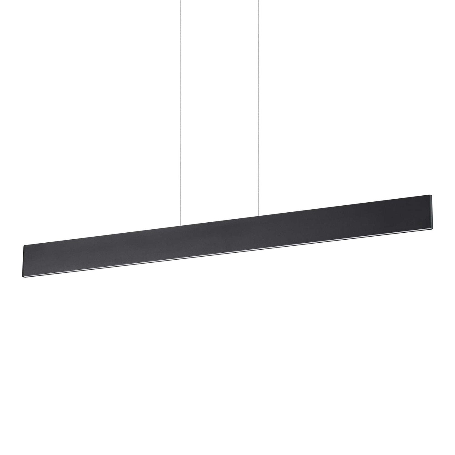 DESK - Suspension LED intégrée linéaire noir ou blanc