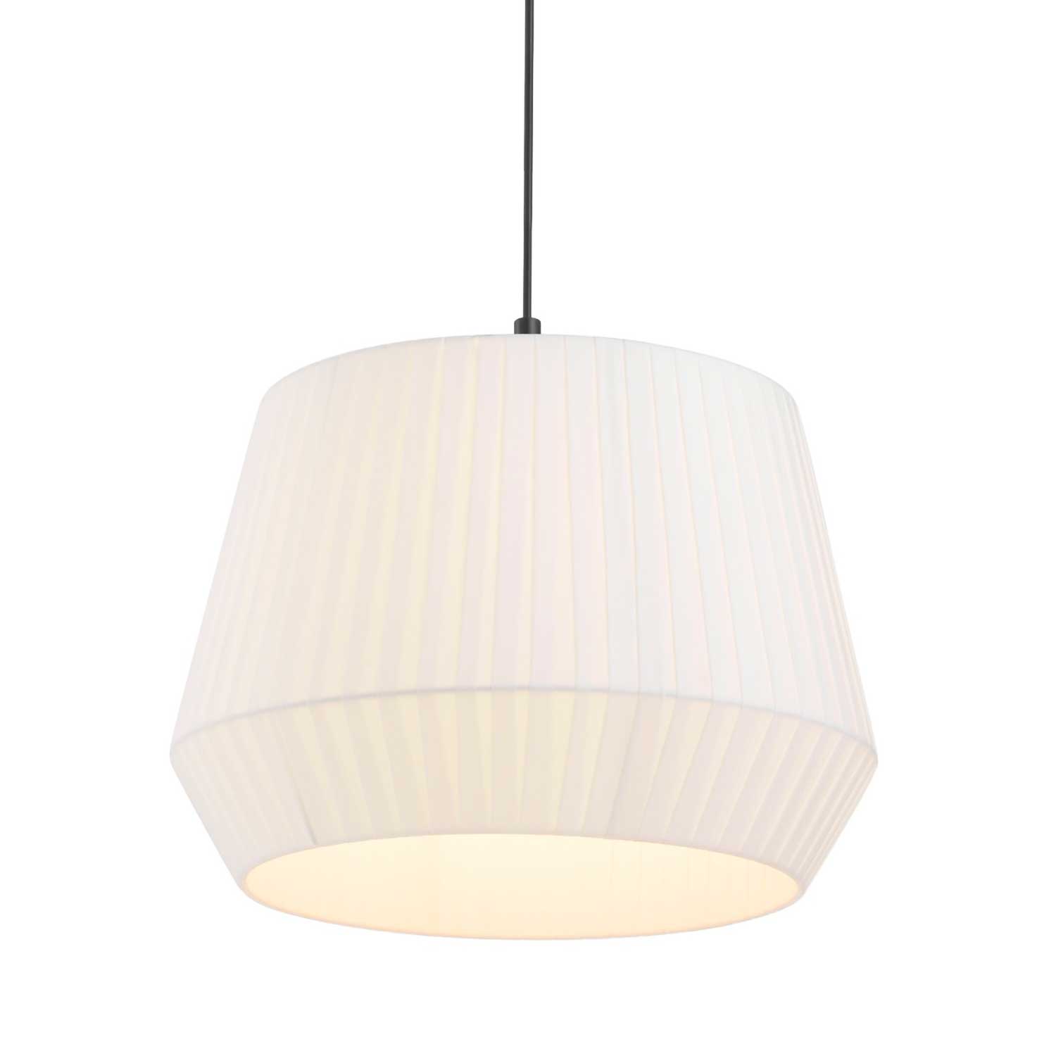 Dicte - Suspension tissu design contemporain pour salon