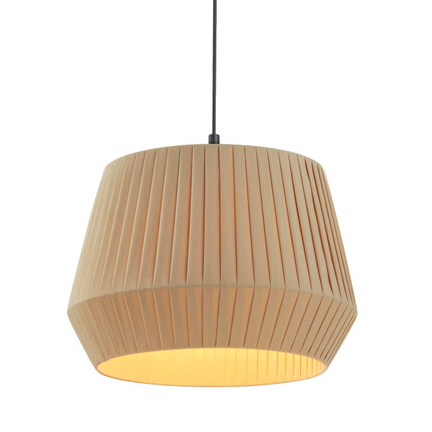 Dicte - Suspension tissu design contemporain pour salon