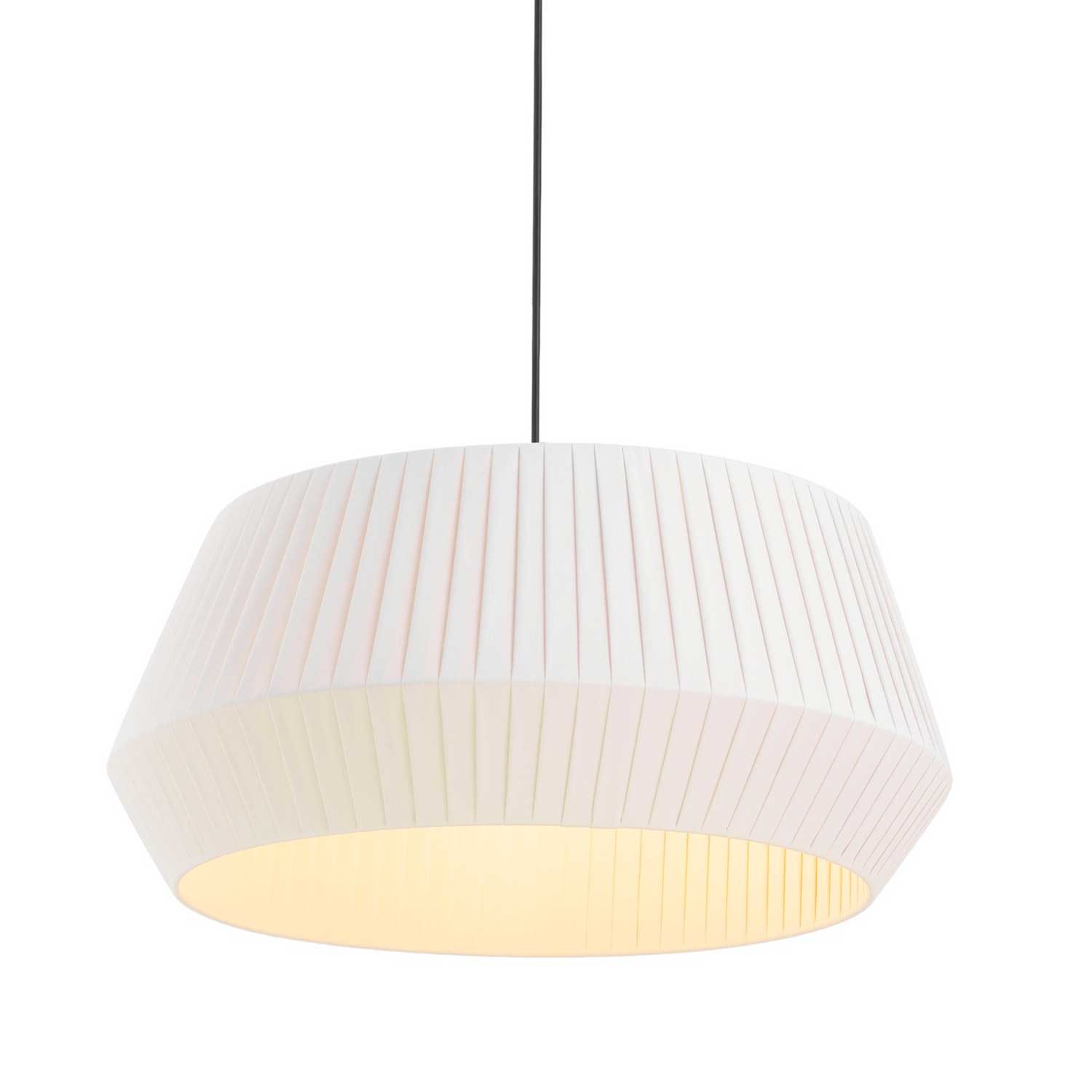 Dicte - Suspension tissu design contemporain pour salon