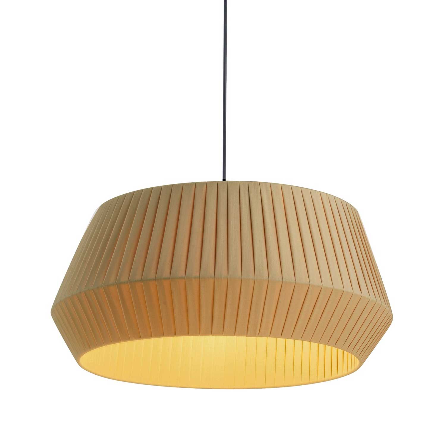 Dicte - Suspension tissu design contemporain pour salon
