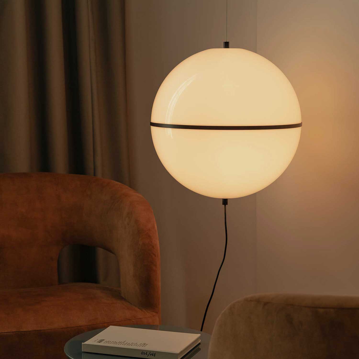 Dome - Suspension avec interrupteur pour salon design