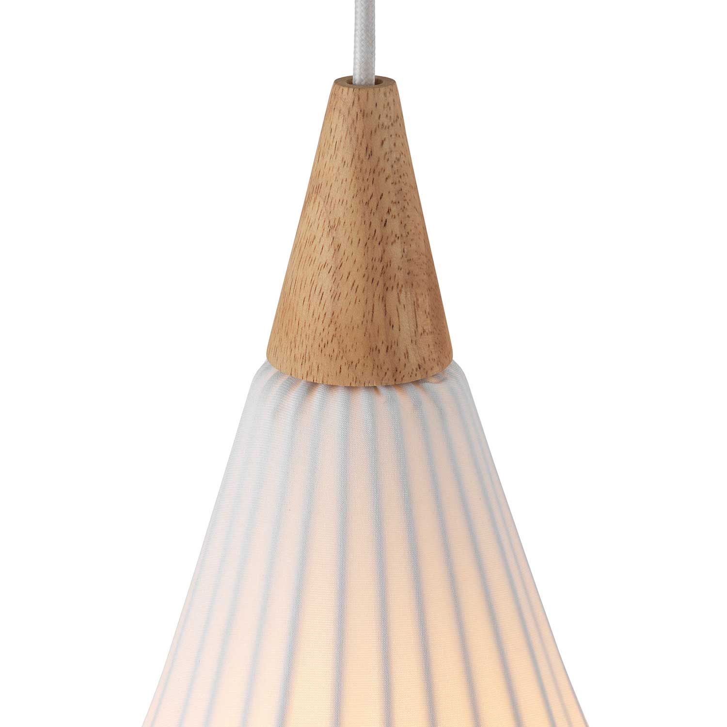 DROPS - Suspension luminaire en tissu moderne