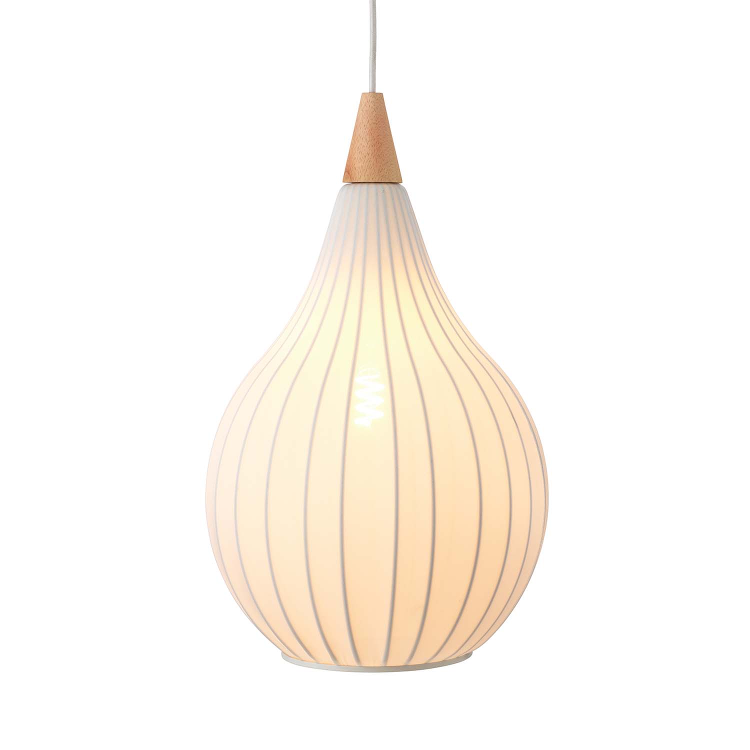 DROPS - Suspension luminaire en tissu moderne