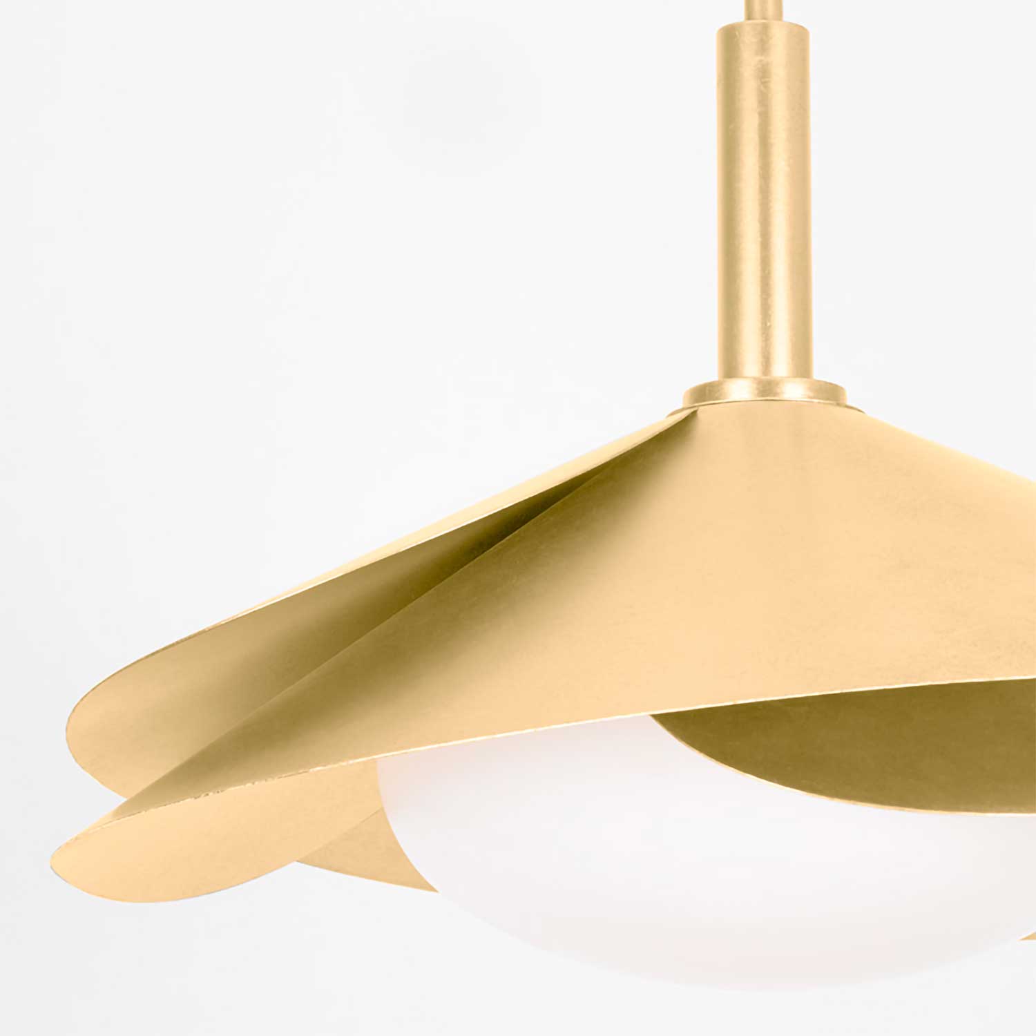 Brookhaven - Modern Flower Shaped Gold Pendant Light